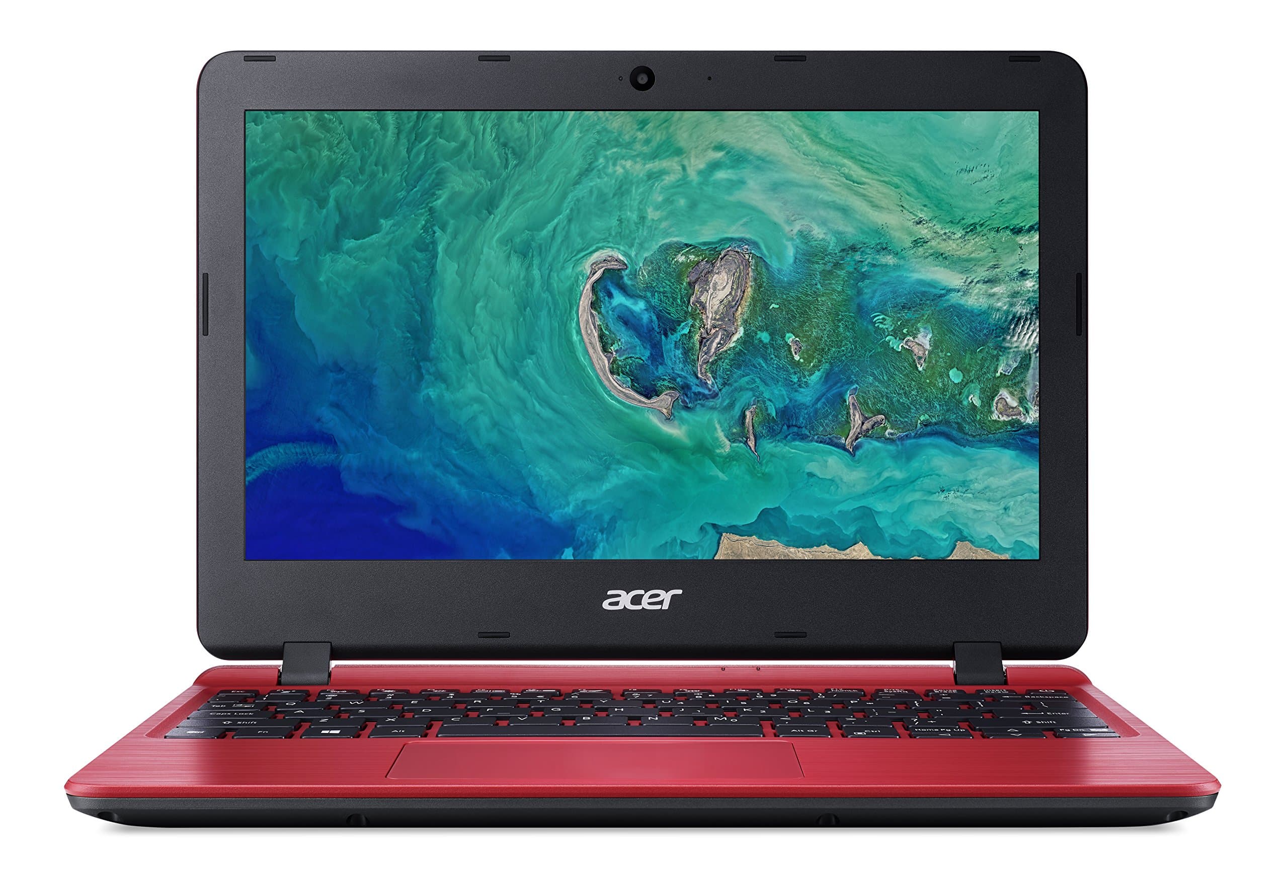 Acer Aspire 1 A111-31 Notebook - (Intel Celeron N4000, 2GB RAM, 32GB eMMC, 11.6" HD Display, Red)