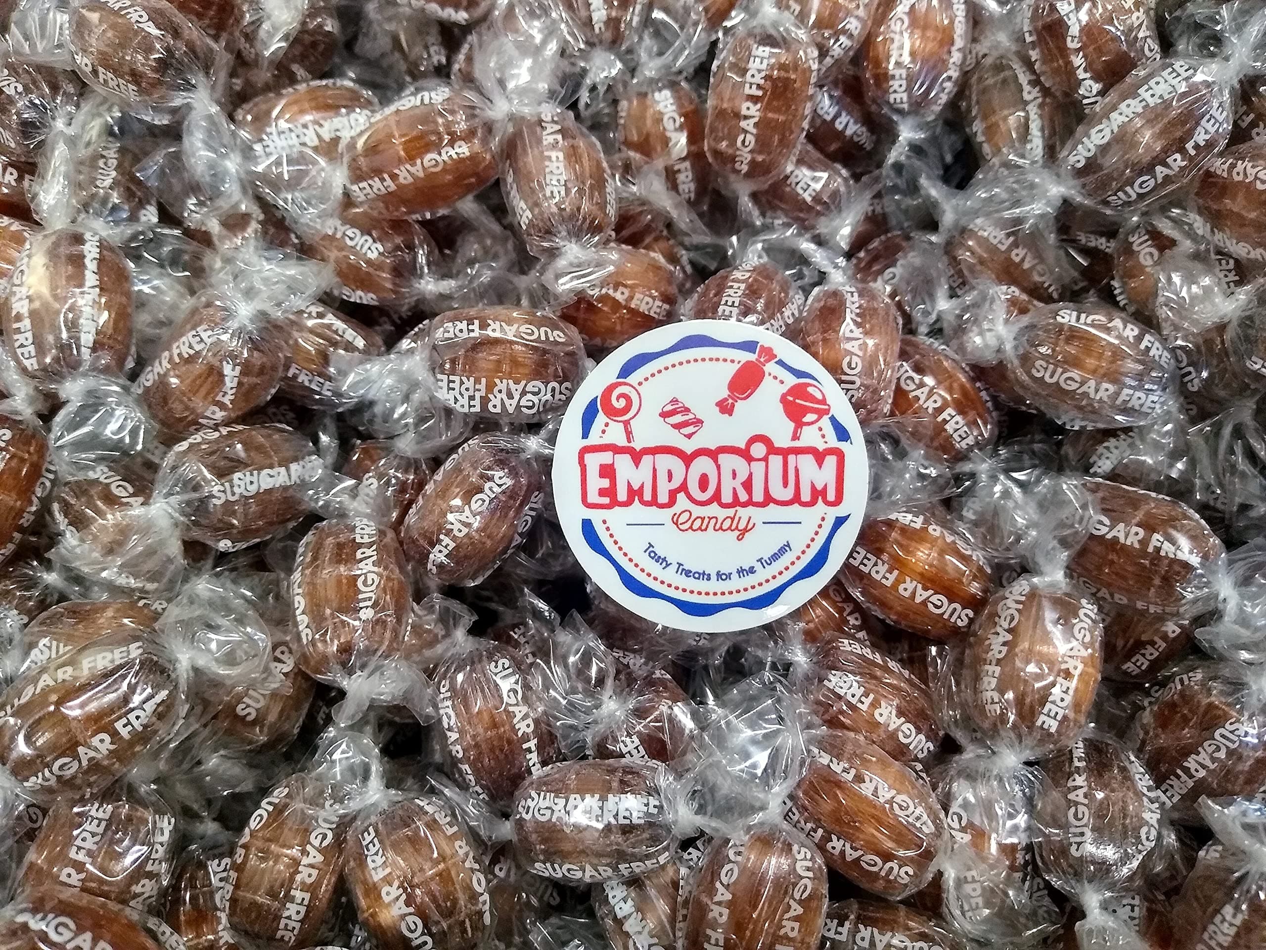 Sugar Free Root Beer Hard Candy Barrels - 1 lb of Fresh Delicious Individually Wrapped Candy