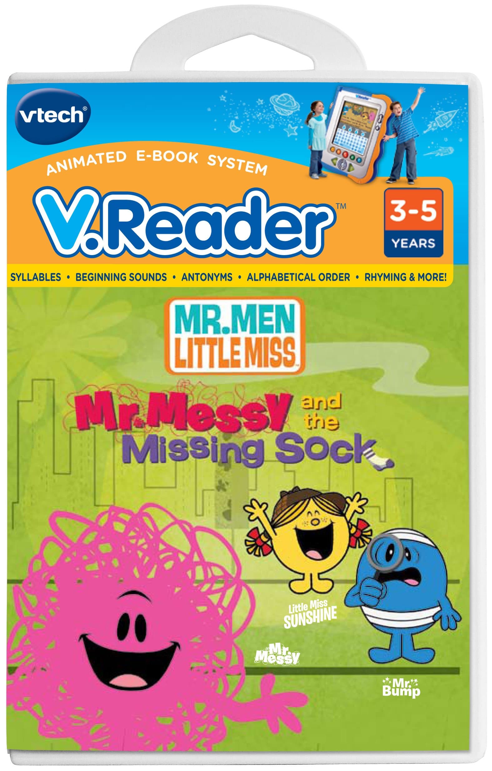 V.Reader Animated E-Book Cartridge - Mr. Men/Little Miss