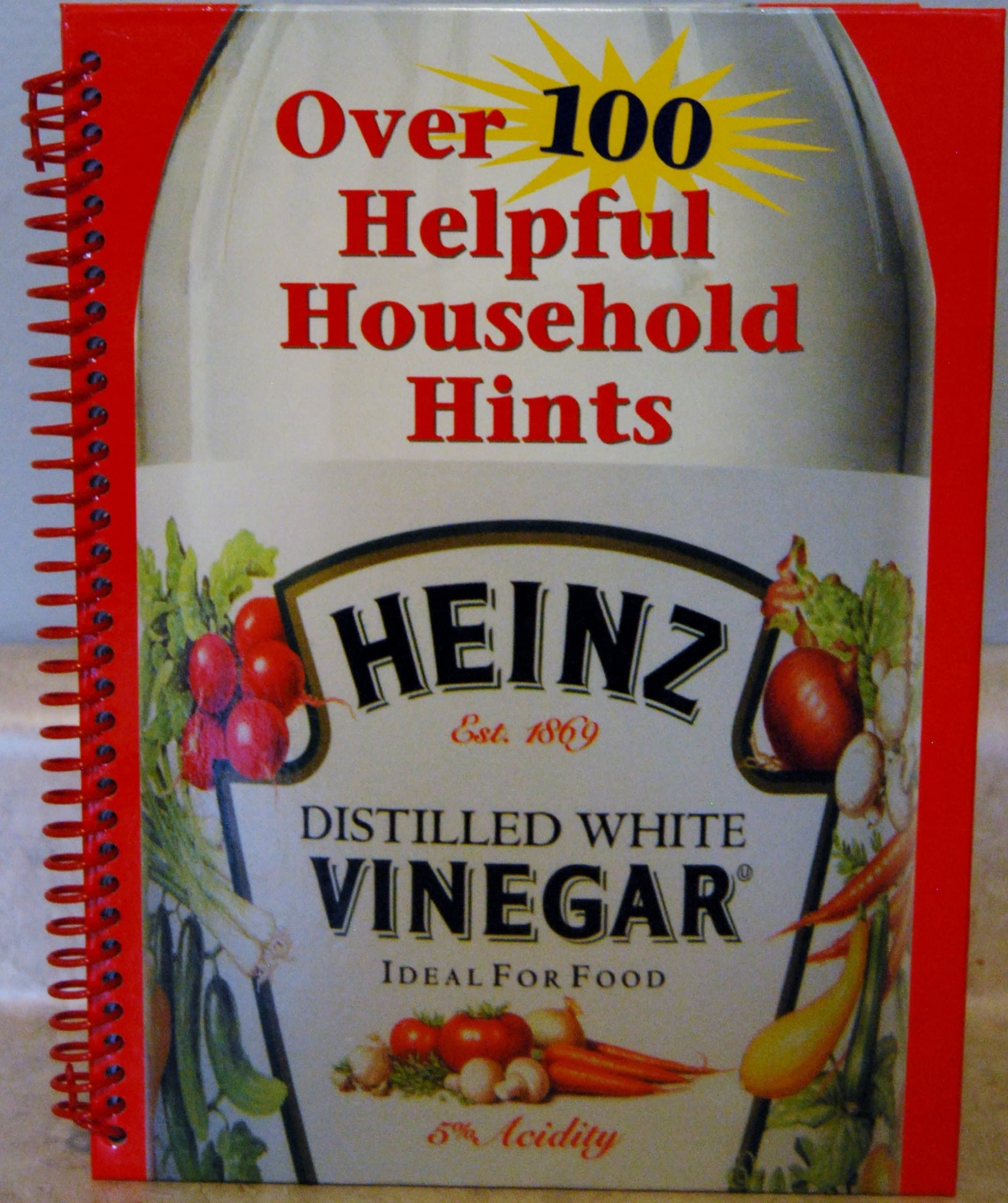 Heinz Distilled White Vinegar Over 100 Helpful Household Hints