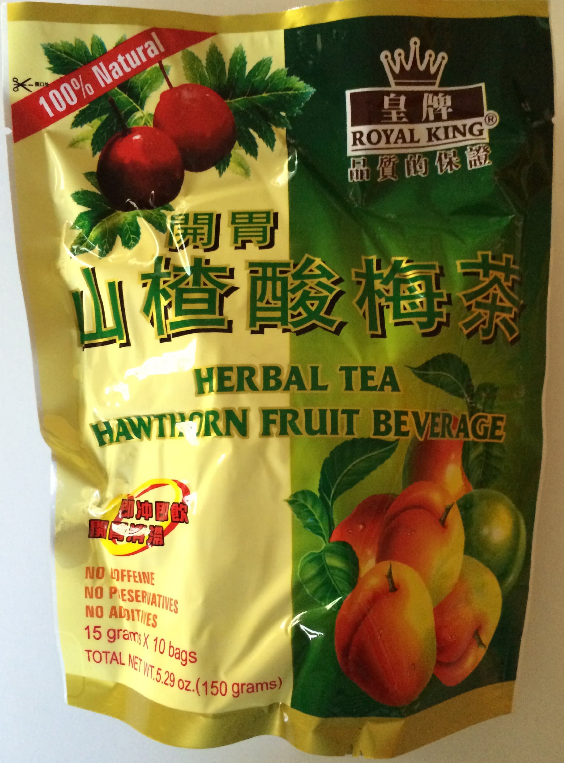 Hawthorn Fruit Tea - 15g X 10 Bags
