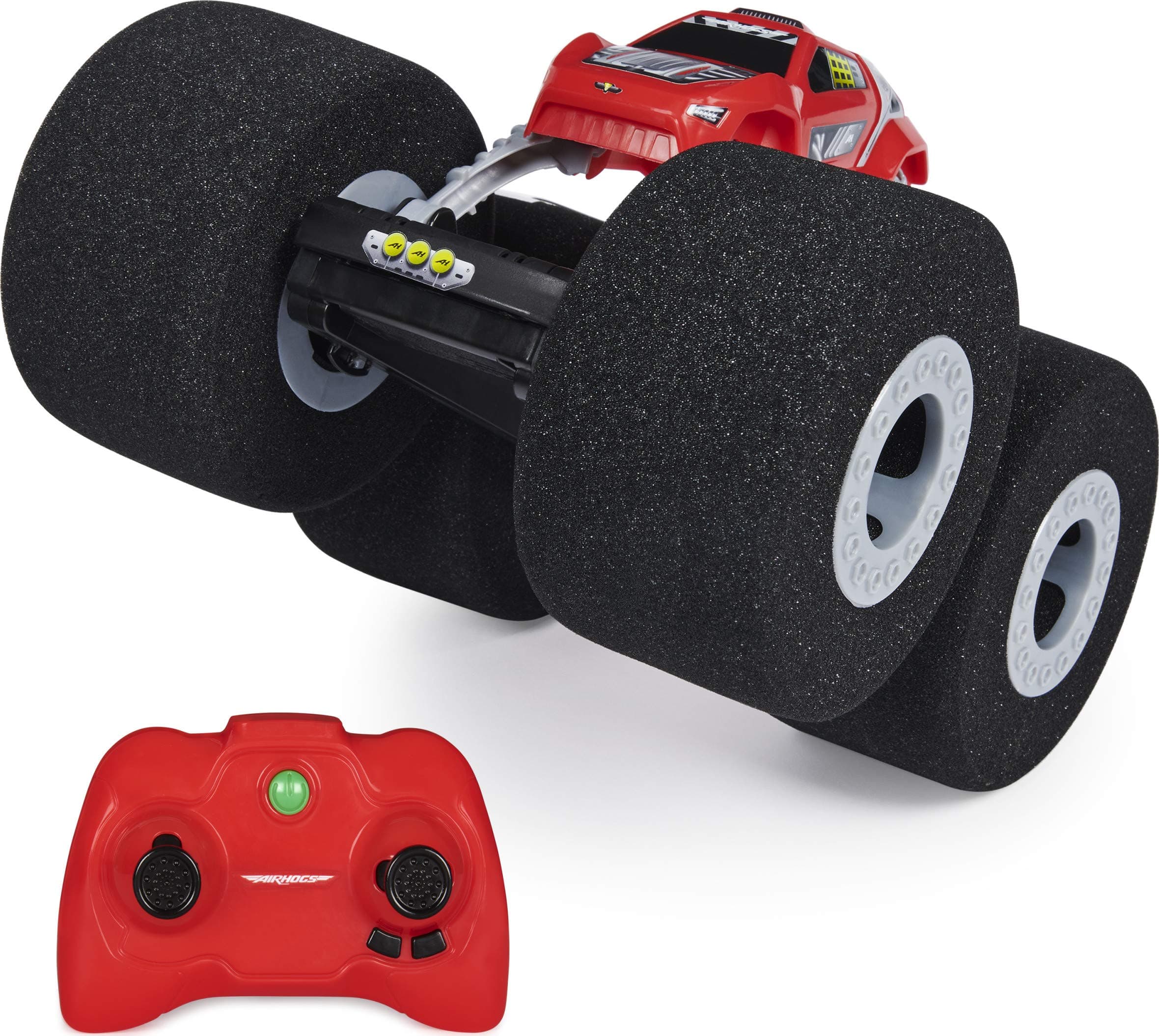 Air Hogs Super Soft, Stunt Shot Indoor Remote Control Stunt Vehicle with Soft Wheels, for Kids Aged 5 and Up