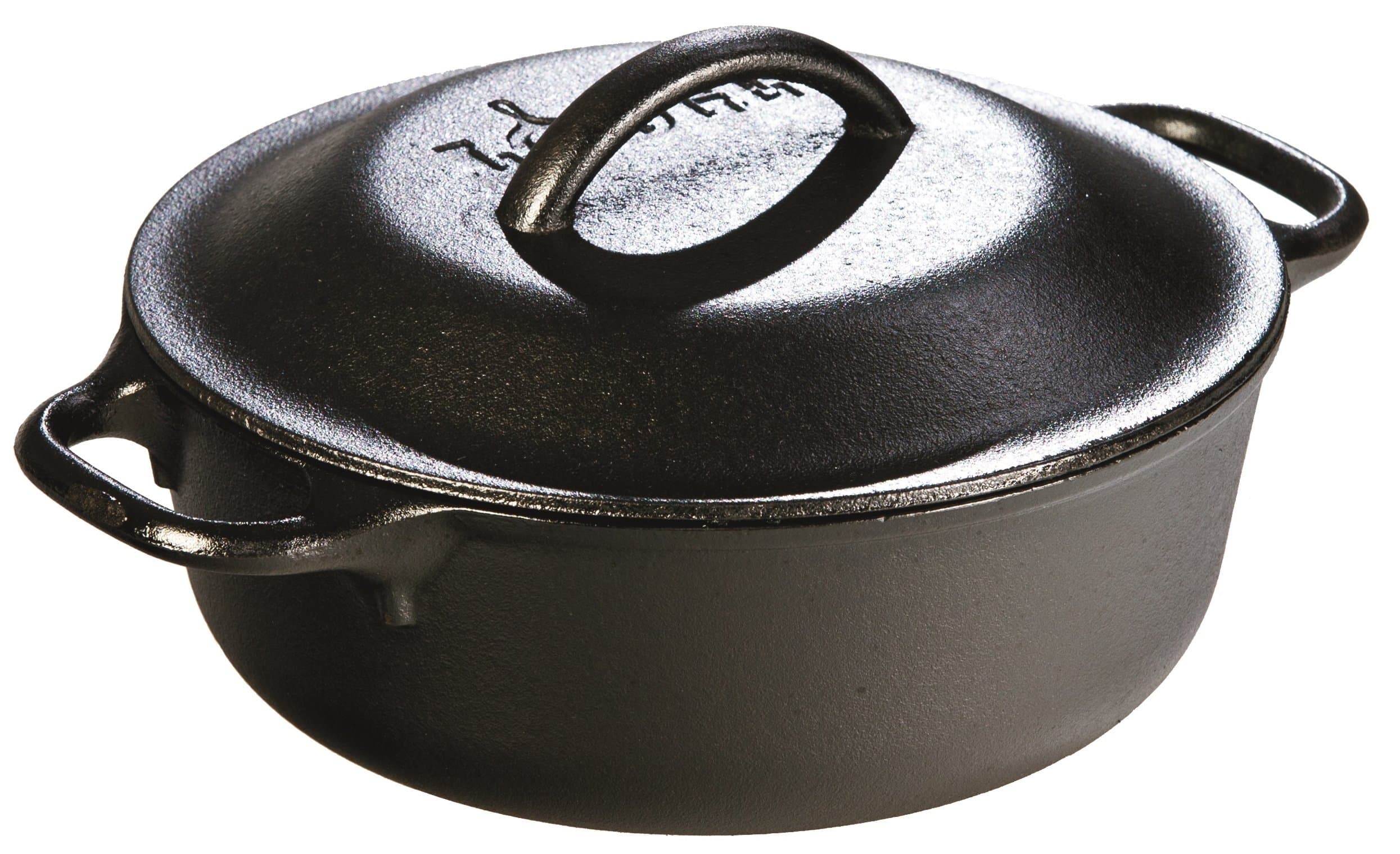 Lodge Cast Iron Dutch Oven - 2-Quart