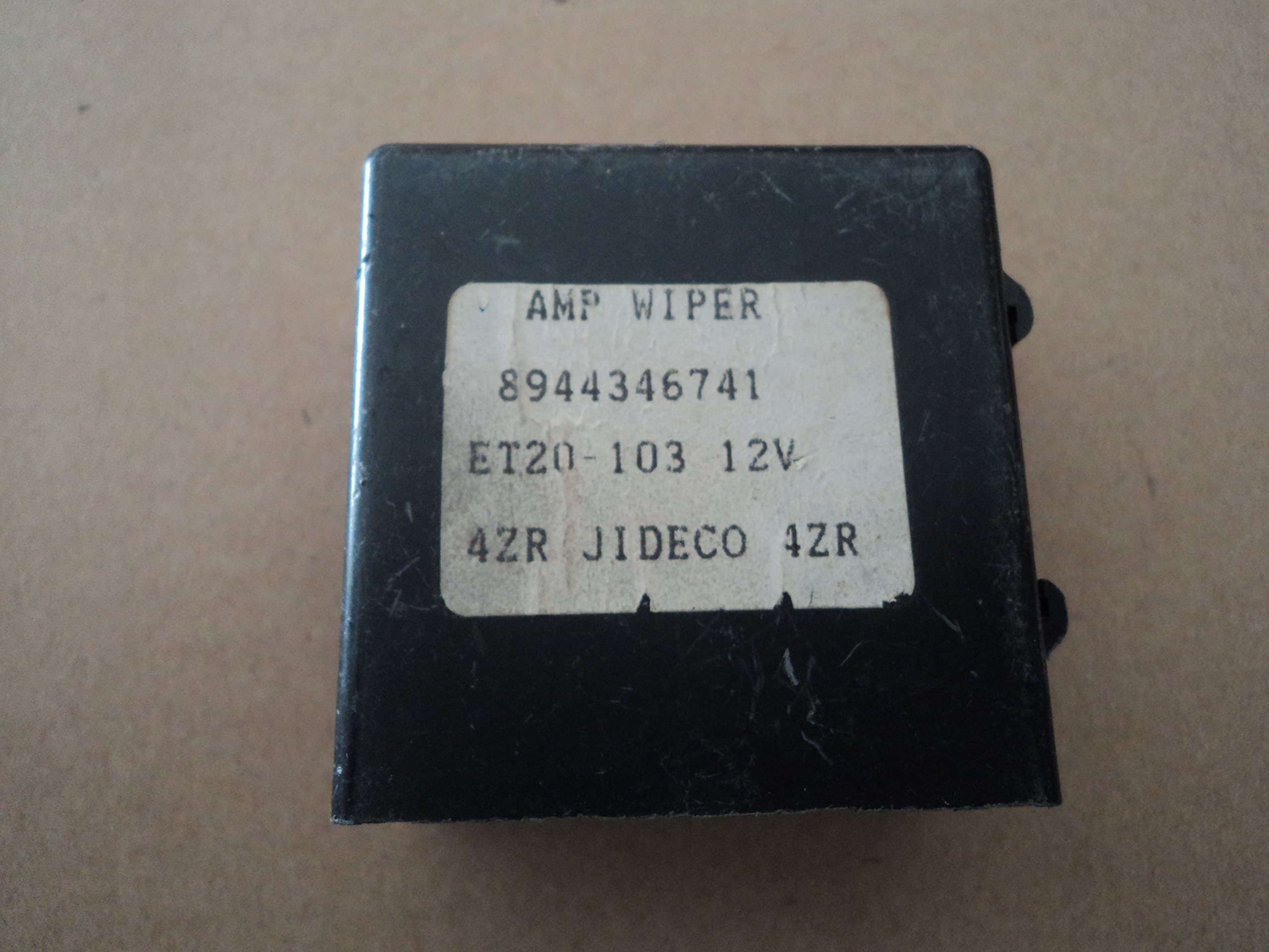 Jideco Relay 8944346741 Intermittent Wiper Amplifier Relay