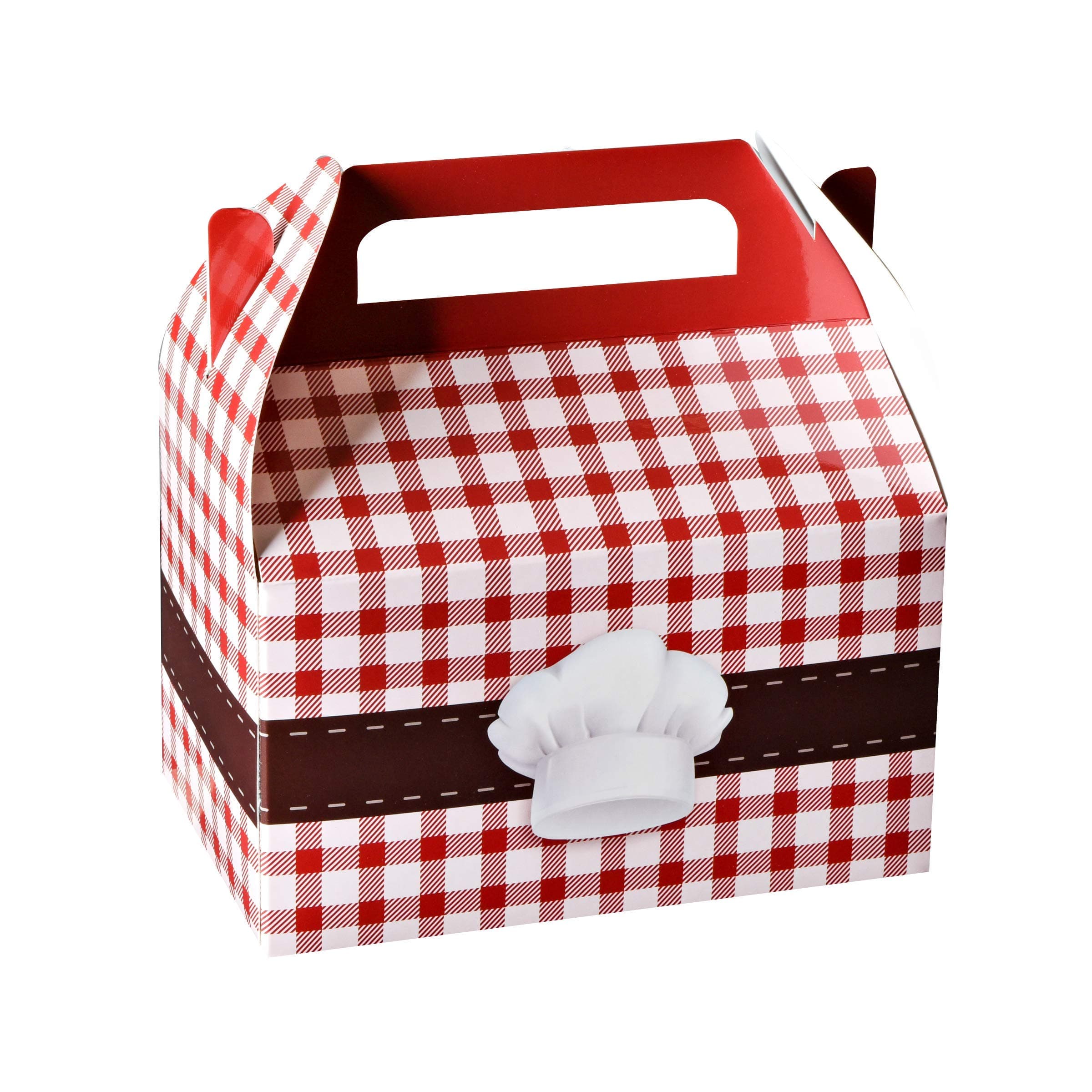 Hammont Timeless Occasions Treat Boxes - Box Dimensions : 6.25" x 3.75" x 3.5" (Pack of 10) (Chef Treat)