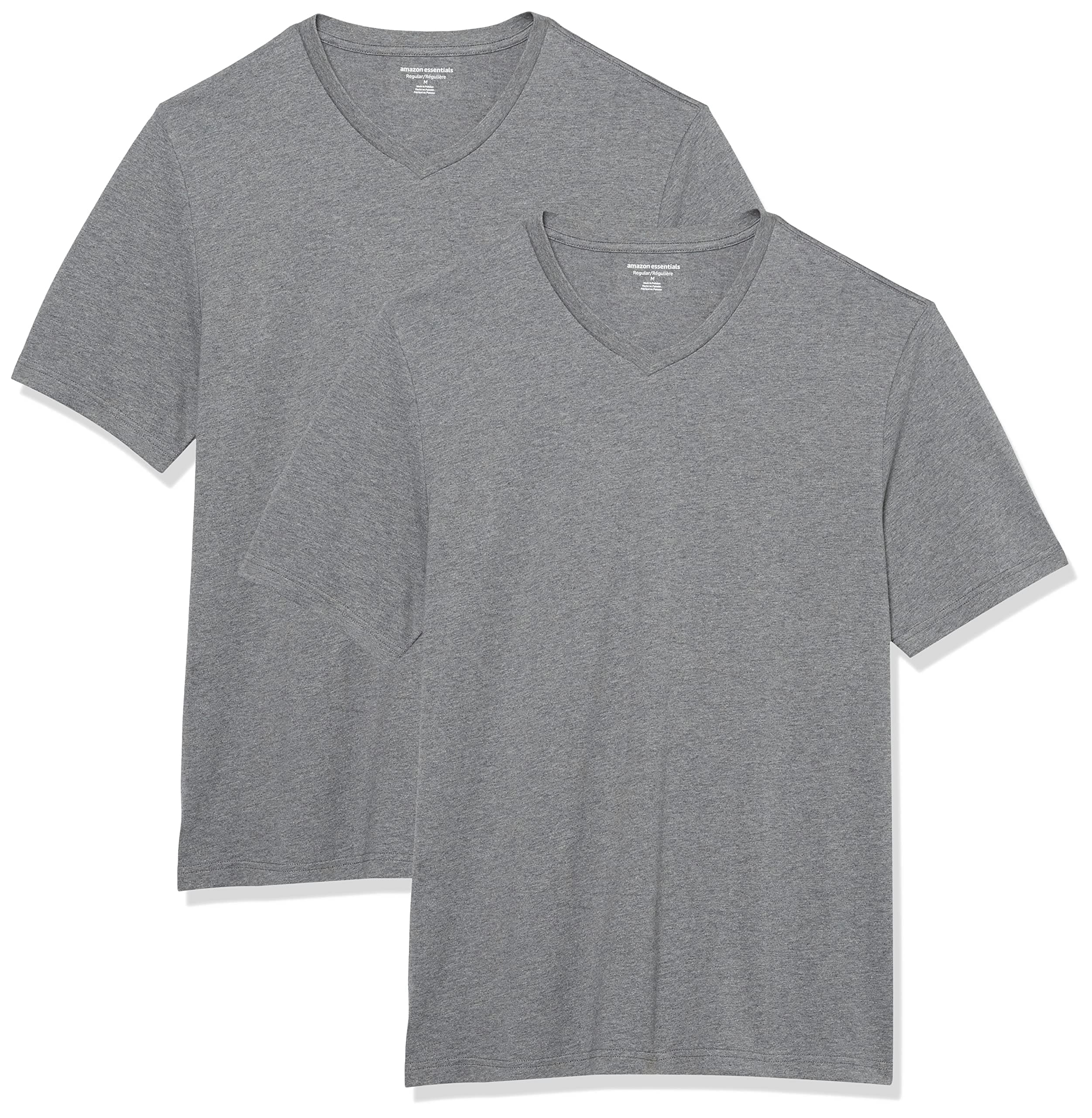 Men's Short-Sleeve V-Neck T-Shirts, Pack of 2