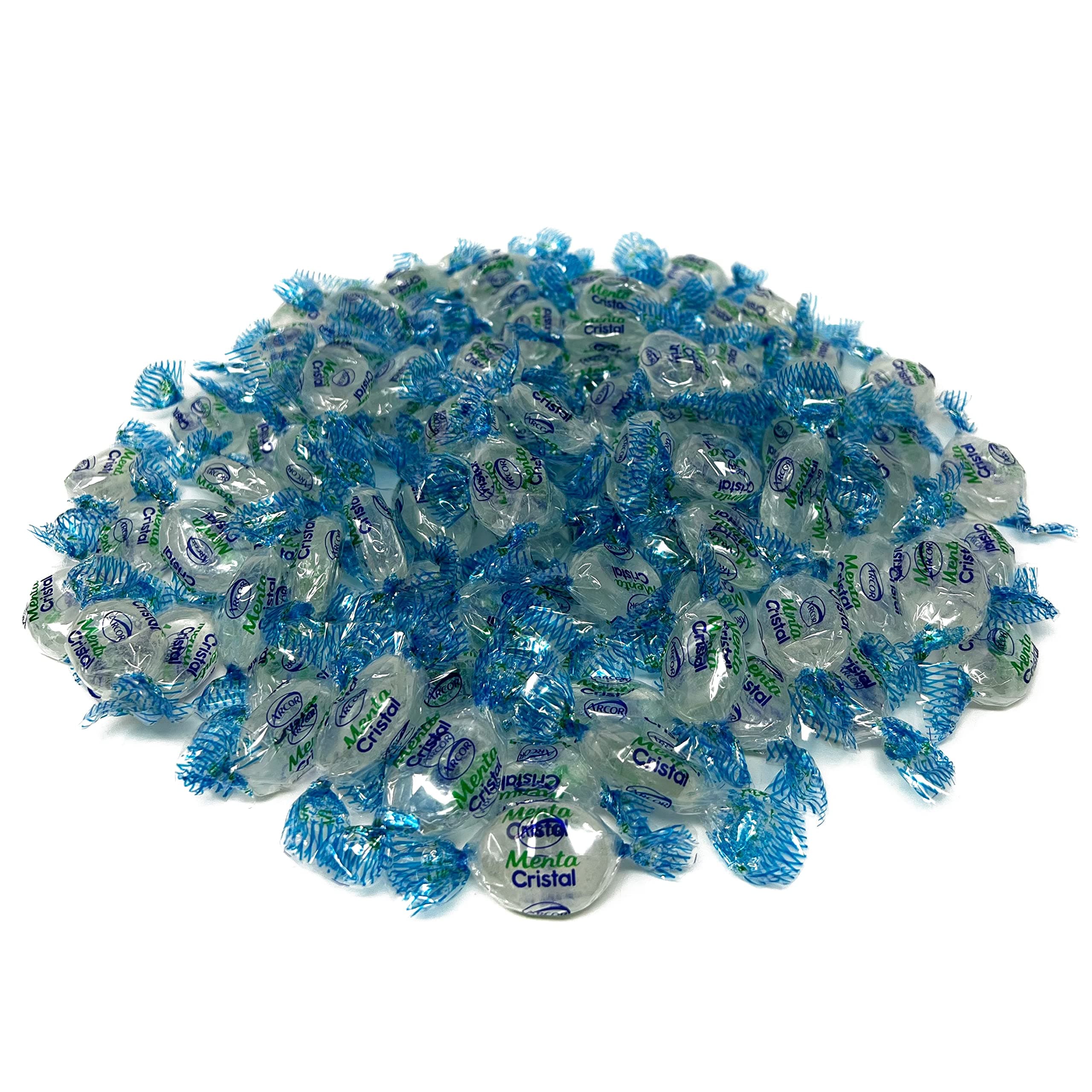 Crystal Clear Mints - 1 lbs - Clear Refreshing and Elegant After Dinner Mint Hard Candies - American Vintage Candy Snack Assortment - Individually Wrapped, 16 oz.