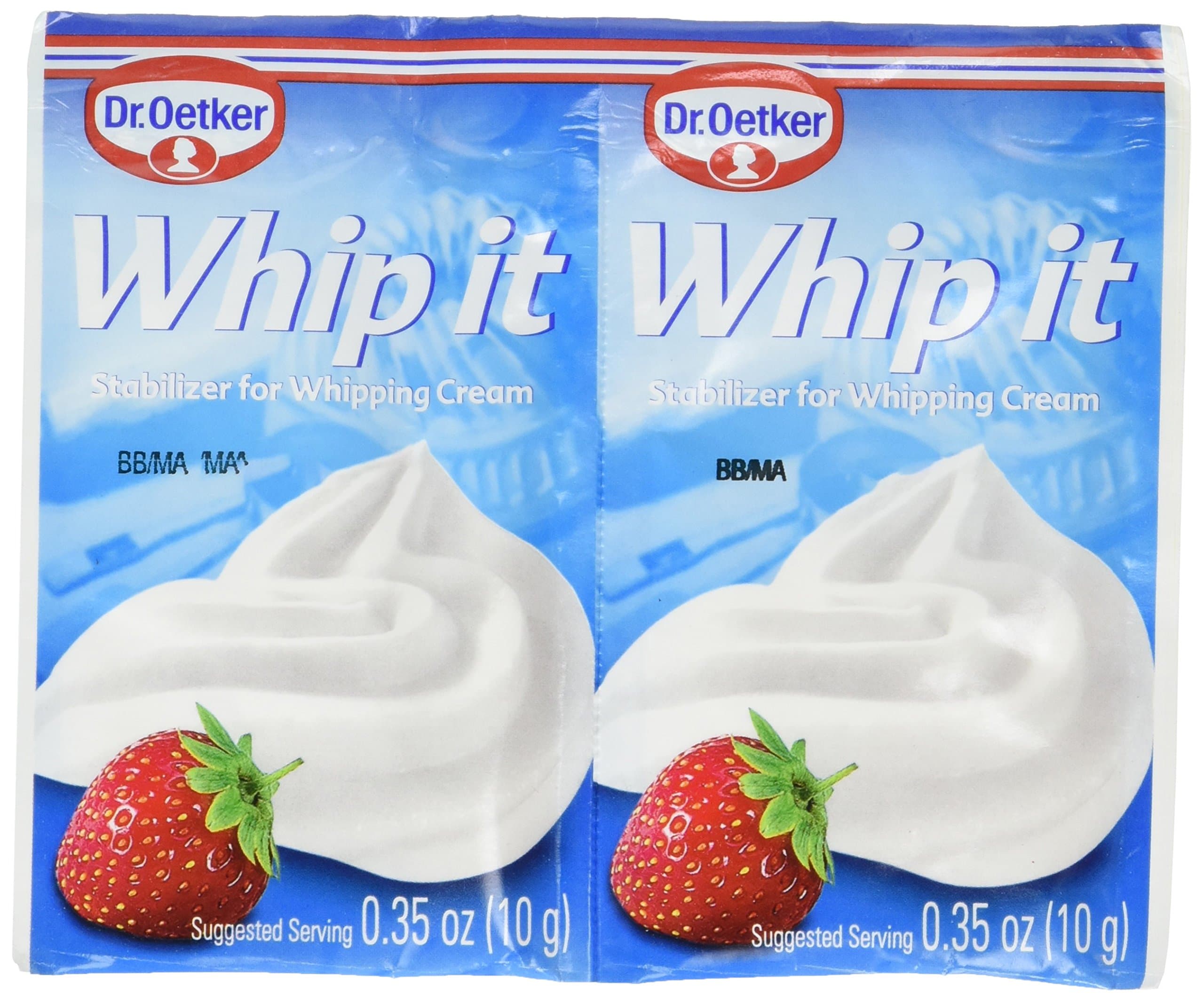 Dr. Oetker Whipped Cream Stabiliser - 2 10 g