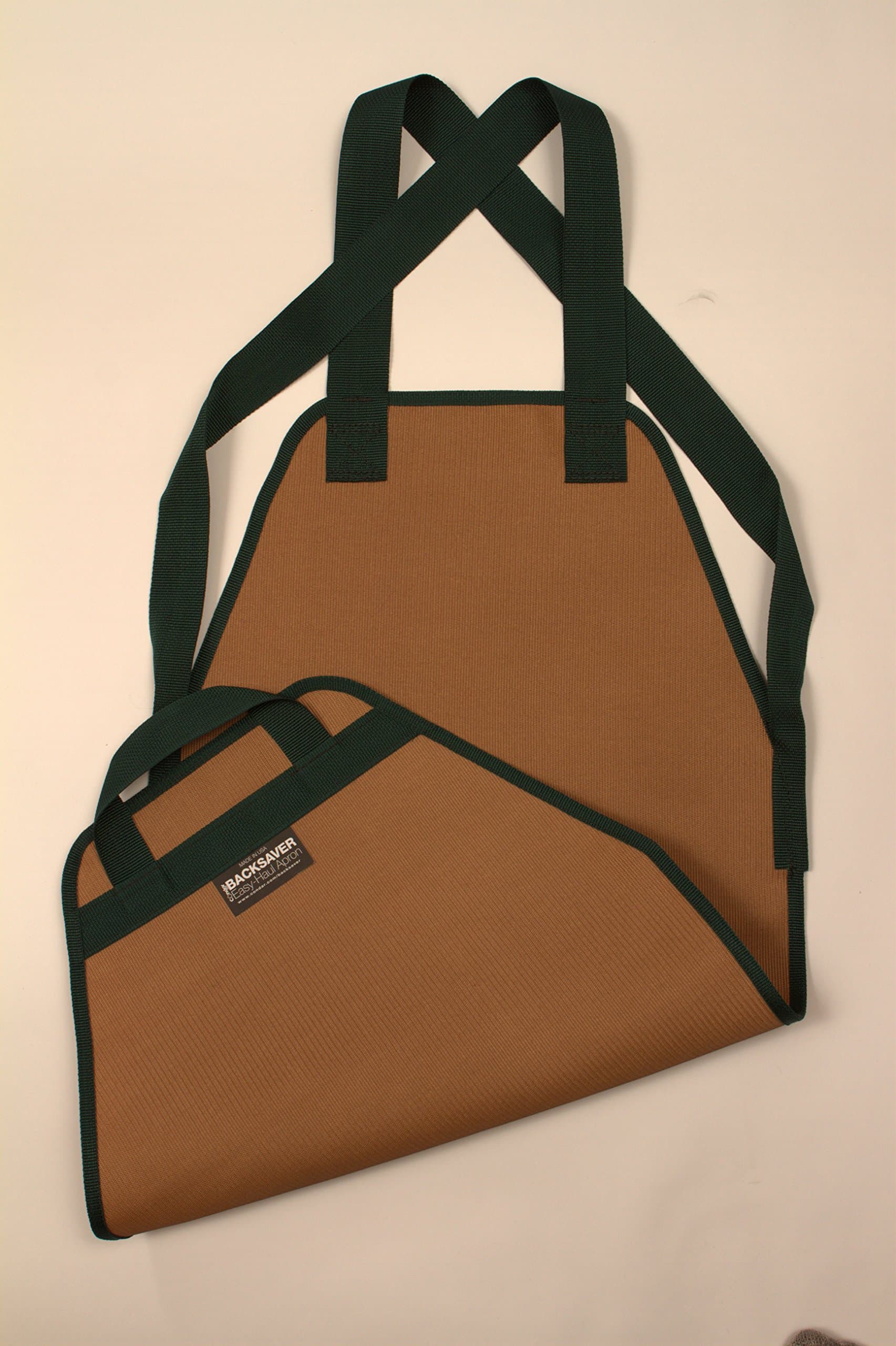 American-made Backsaver Firewood Hauling Apron