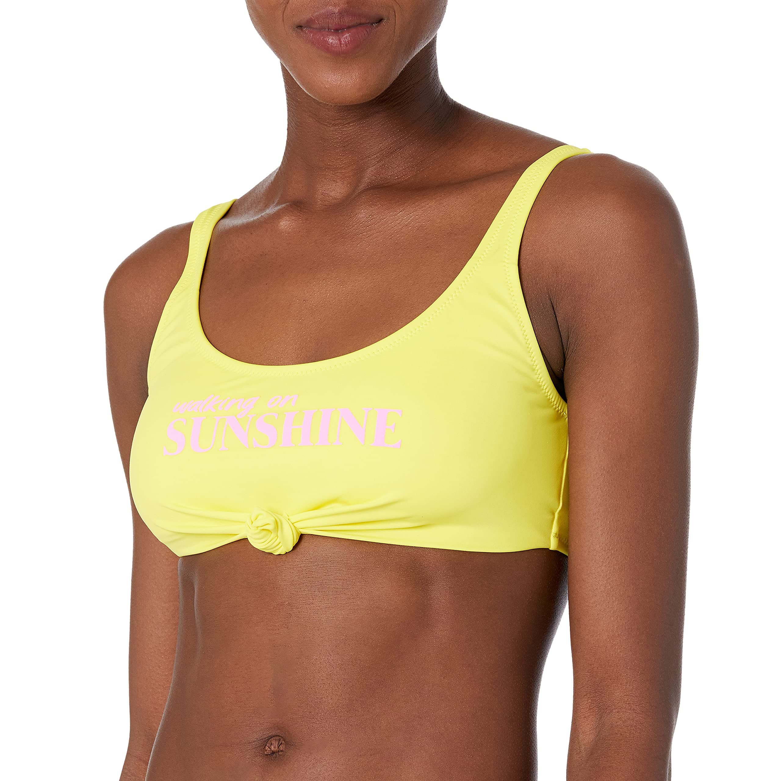 COCO RAVEWomen's Front Tie Bikini Top Swimsuit