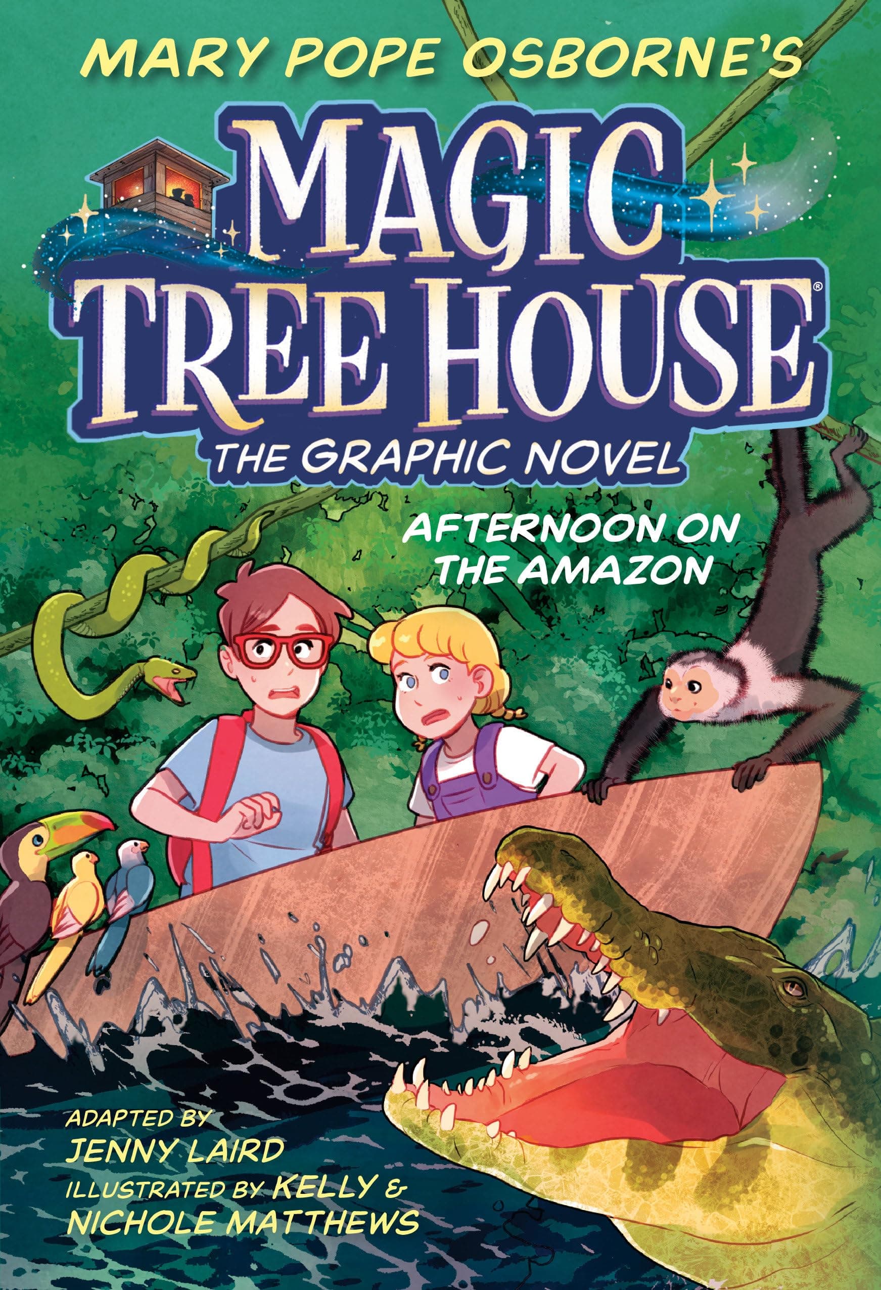 Afternoon on the Amazon Graphic Novel (Magic Tree House Graphic Novels)