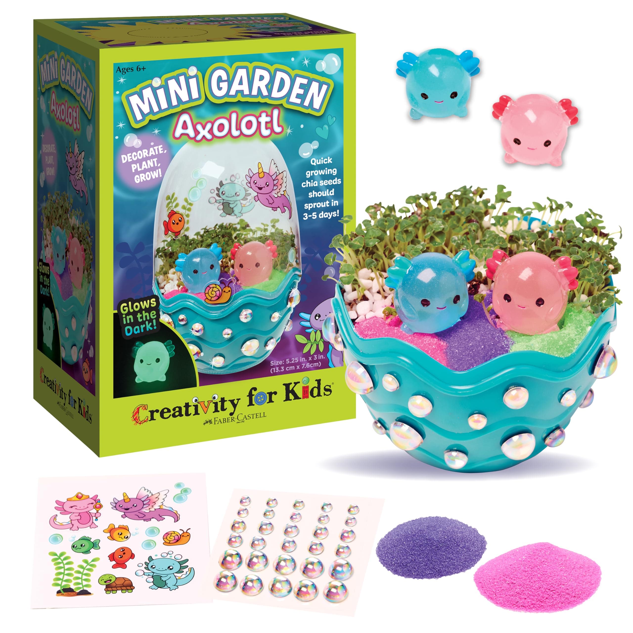 Creativity for Kids Mini Garden: Axolotl