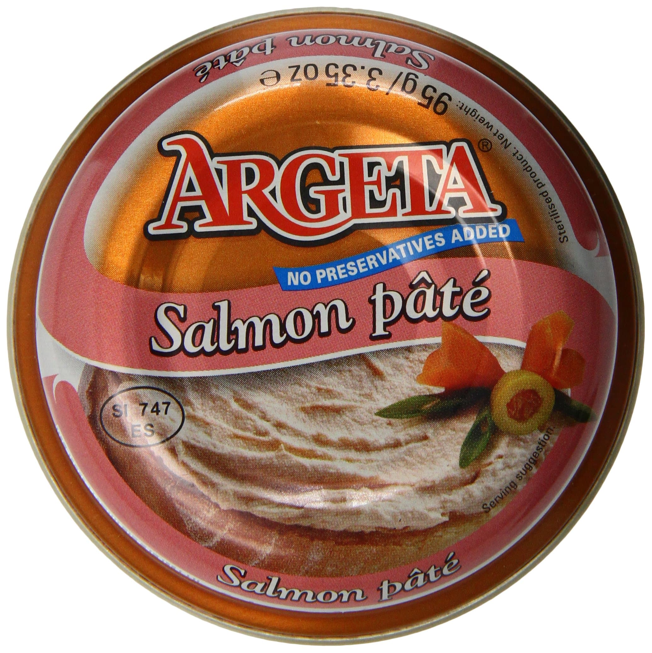 Pate Spread, Salmon, 3.35 Ounce