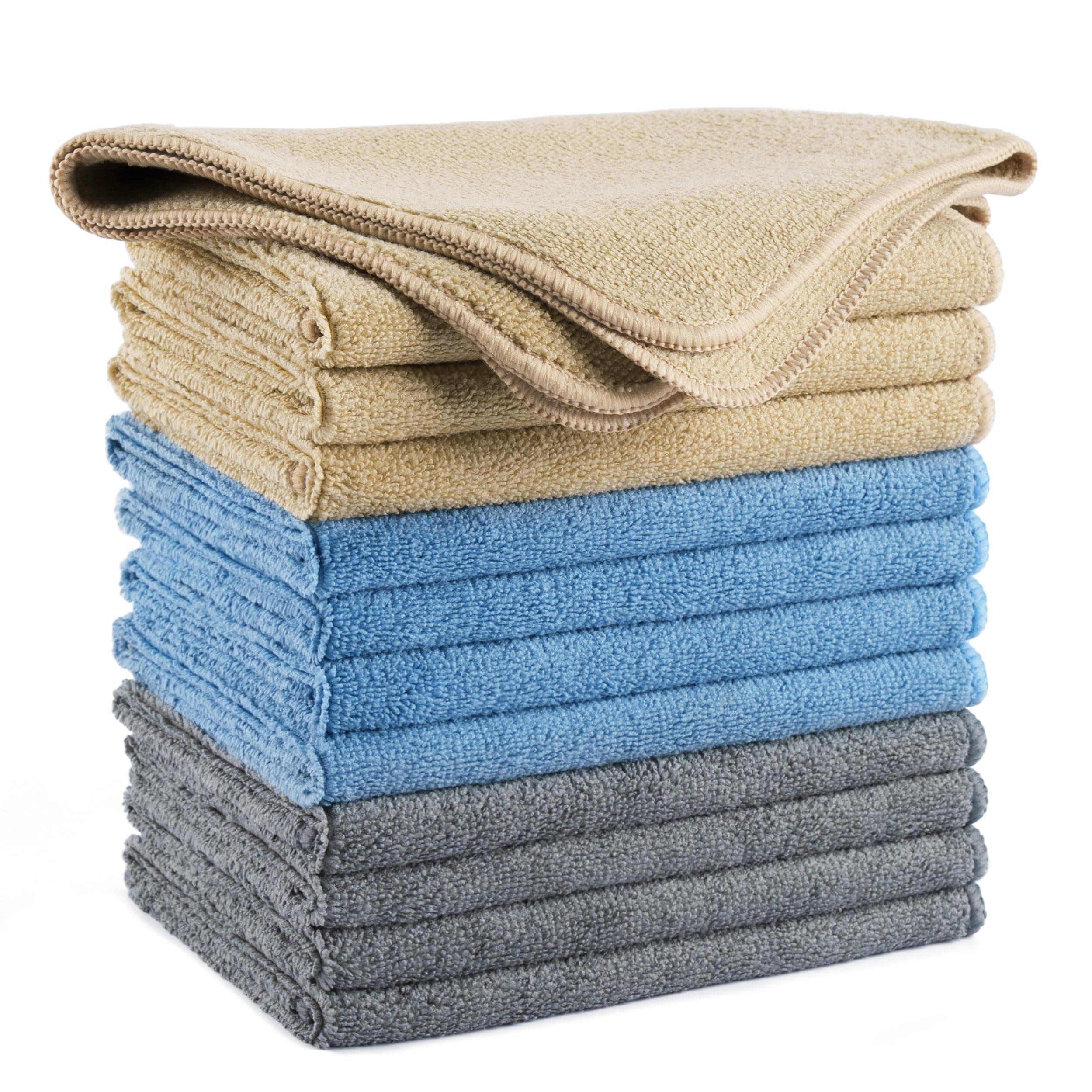 Microfibre Cleaning Cloth (35x35 cm, 12 Pack, Professional)