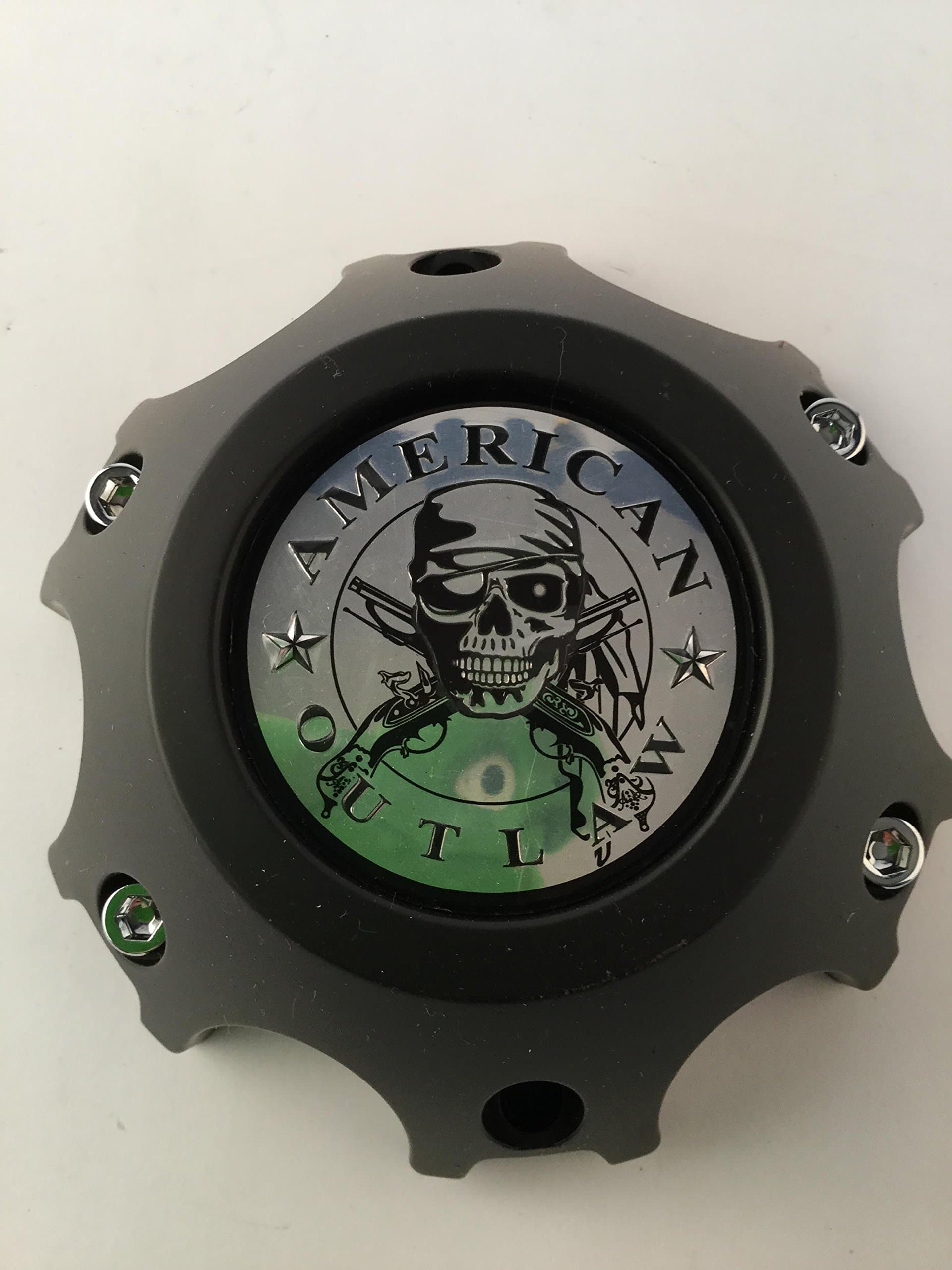 WHEELS BC-866 BLACK SCREW IN CENTER CAP