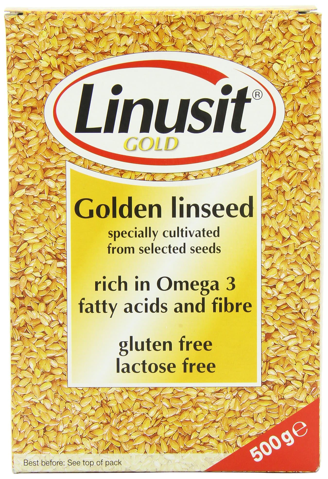 Linusit Gold Golden Linseed 500 g