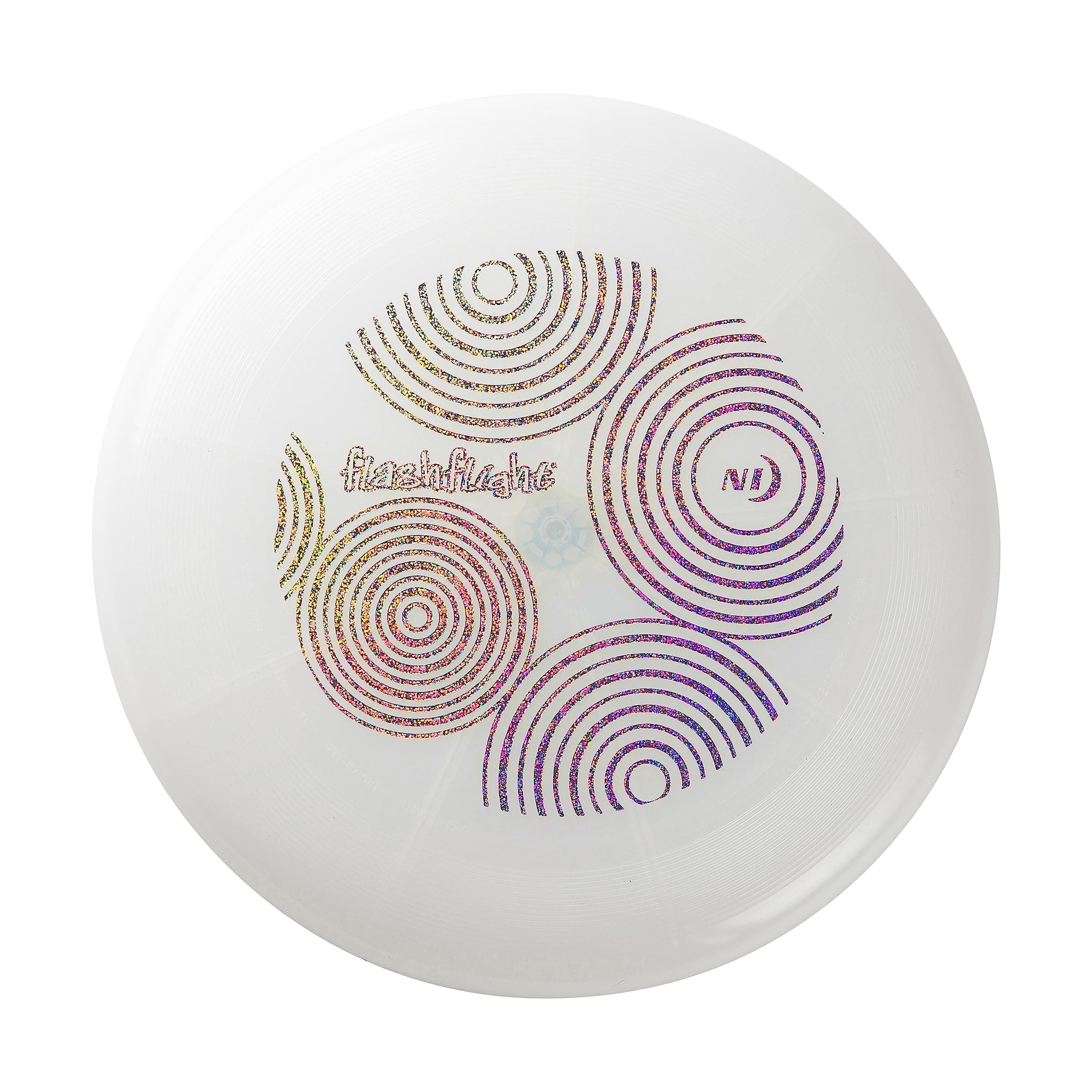 Nite Ize Flashflight LED Light Up Flying Disc, Glow in The Dark for Night Games