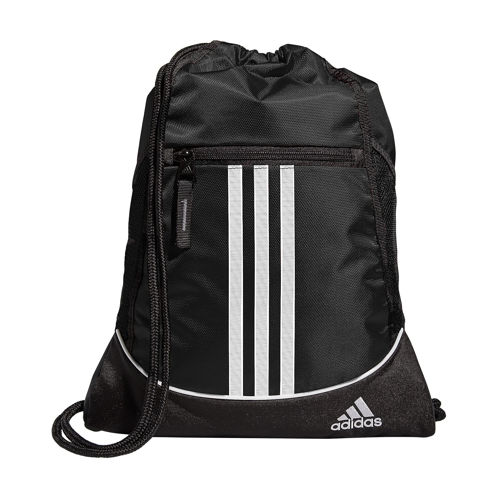 adidas Alliance Sackpack – Drawstring Backpack for Sports, Small Gym Bag