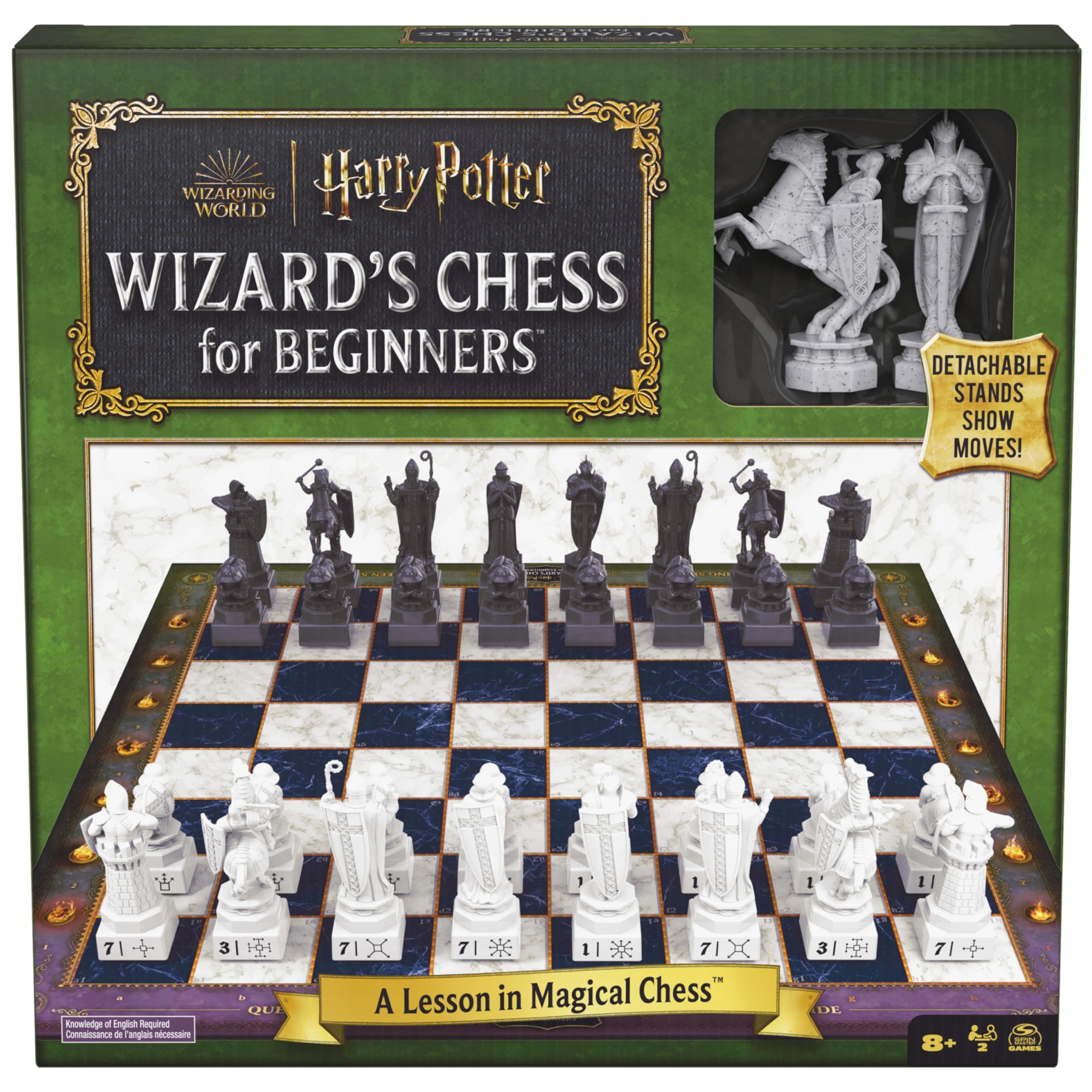 Spin Master Game CGI CLG Harry Potter Chess Teacher GBL