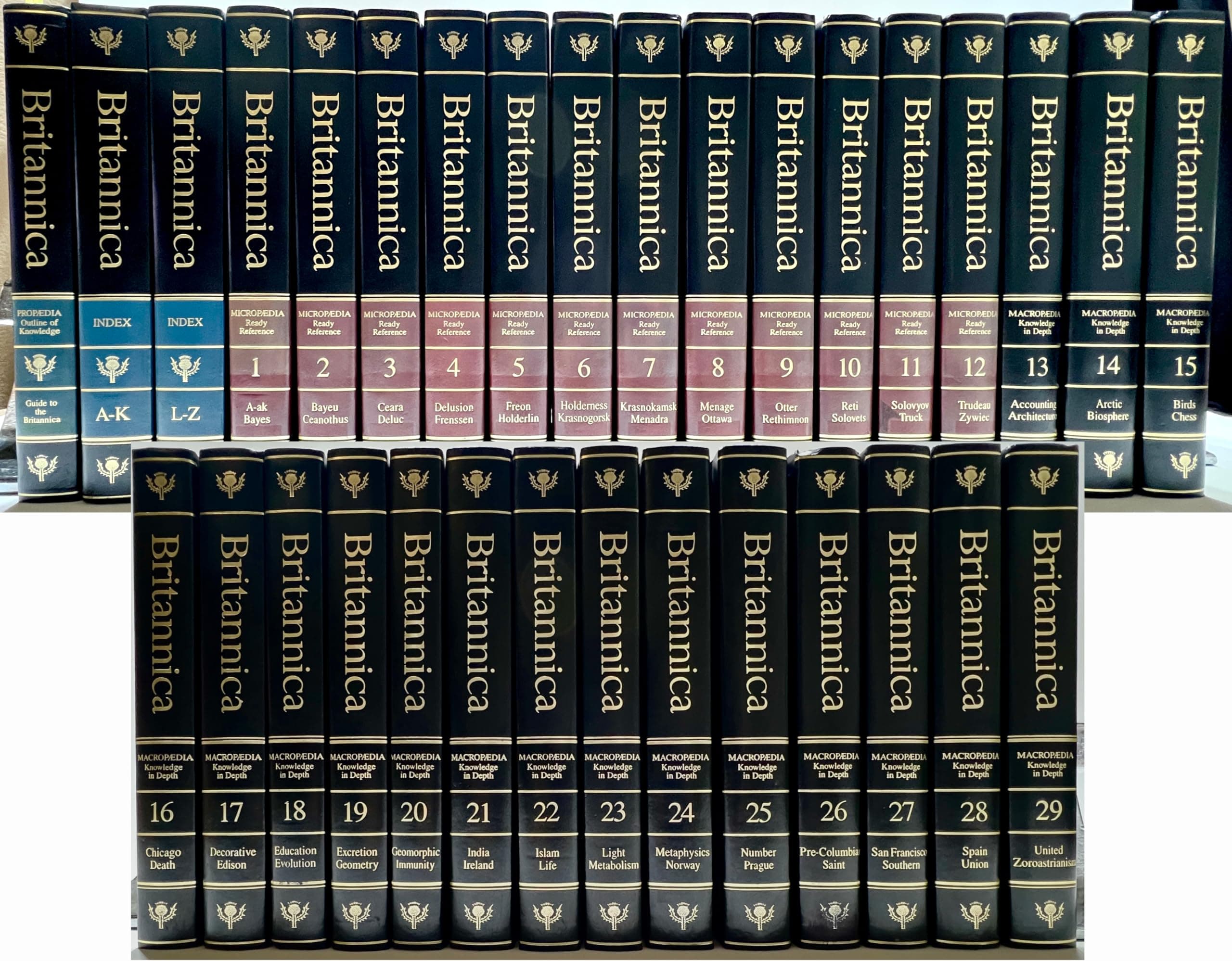 The New Encyclopedia Britannica (32 Volume Set) (2007)