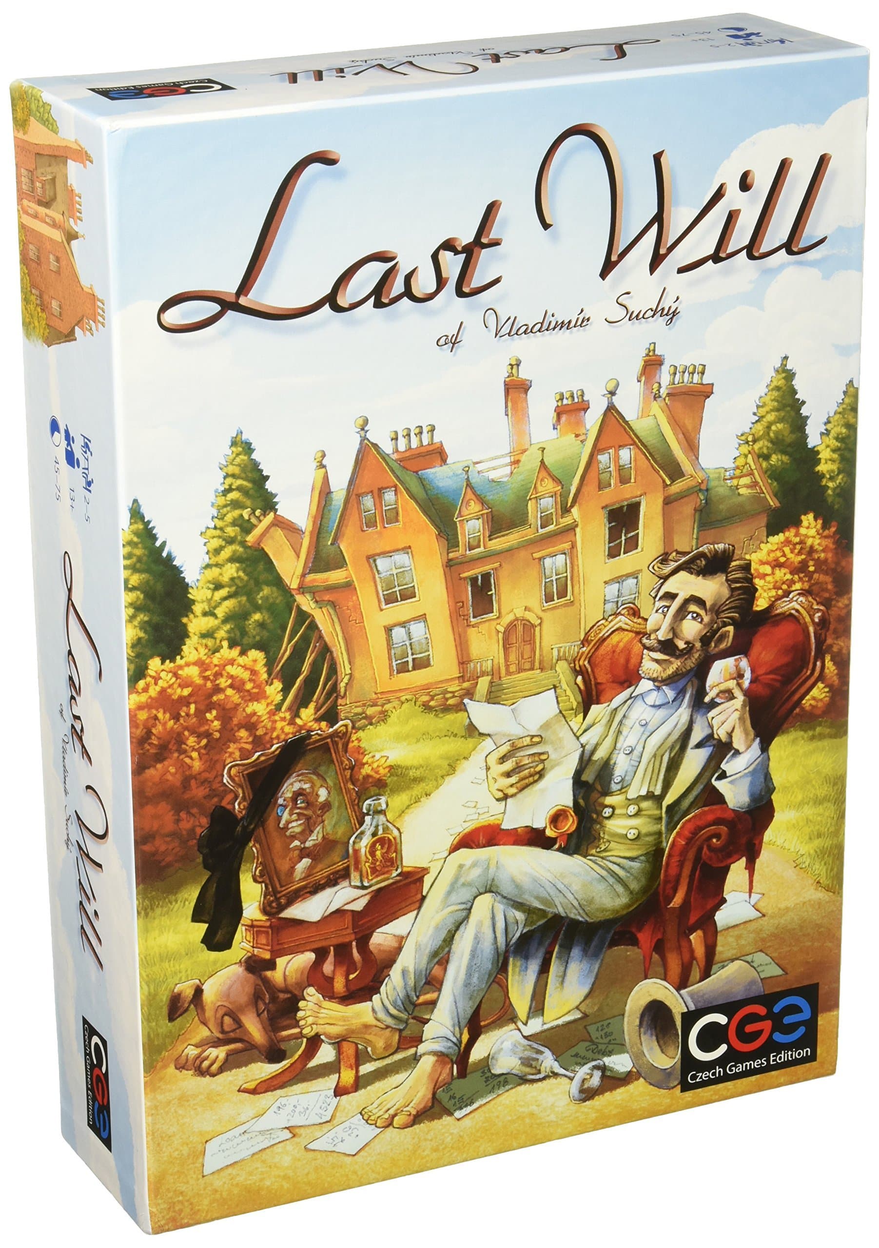 Czech Games Edition Last Will Board Game - 14 Years and Up