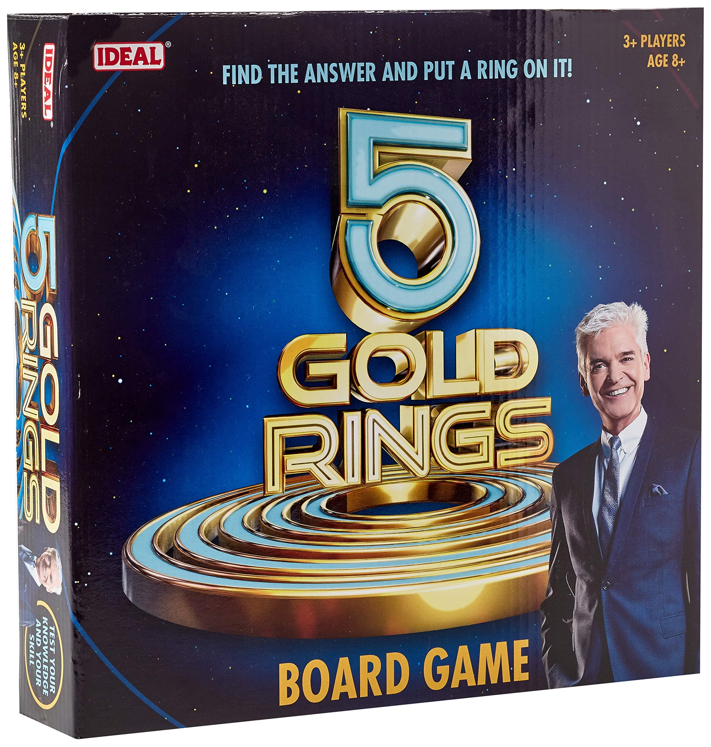 John Adams Five Gold Rings Board Game from Ideal