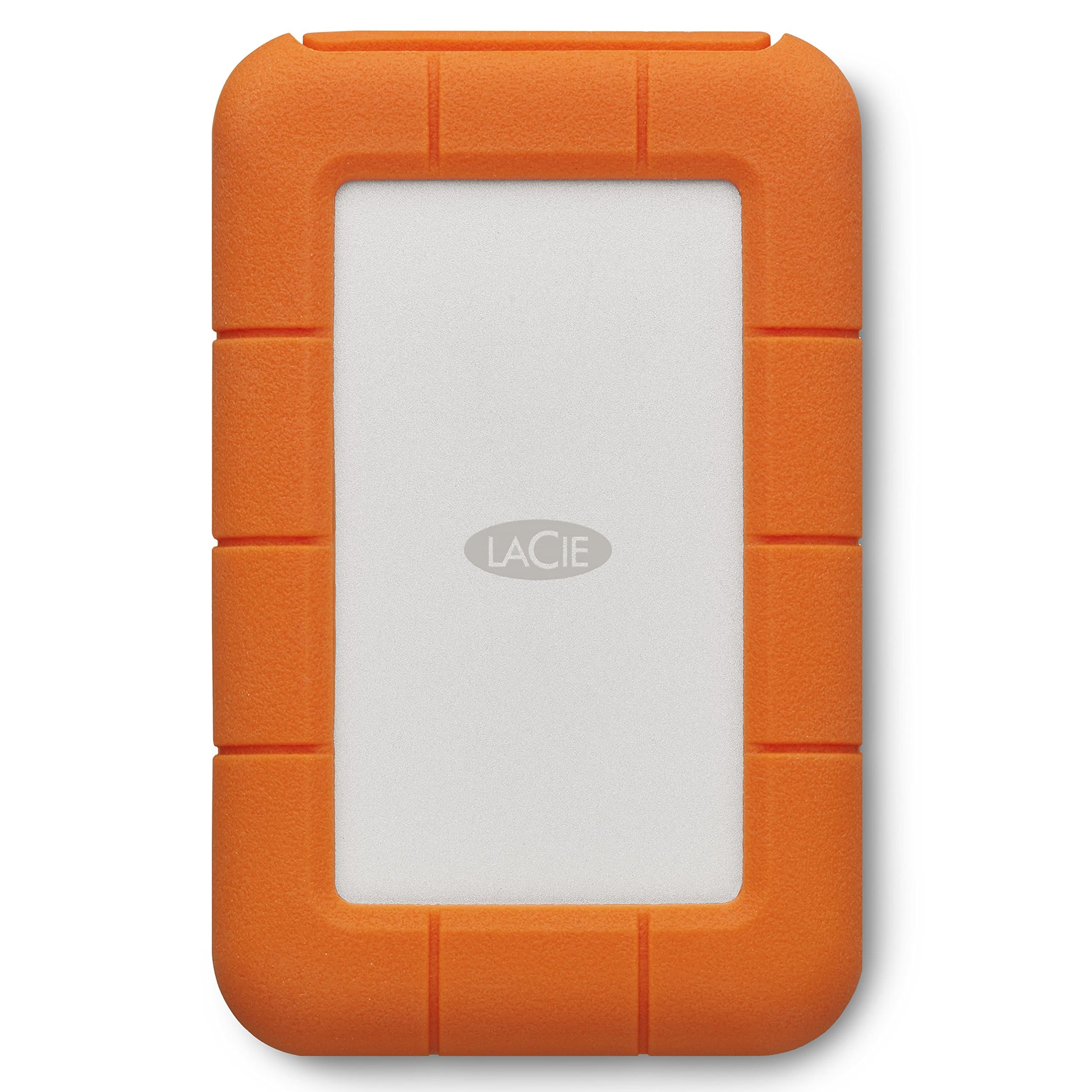 - LaCie Rugged USB-C, 4TB, Portable External Hard Drive, Drop, Shock, Dust, Rain Resistant, for Mac & PC (STFR4000800)