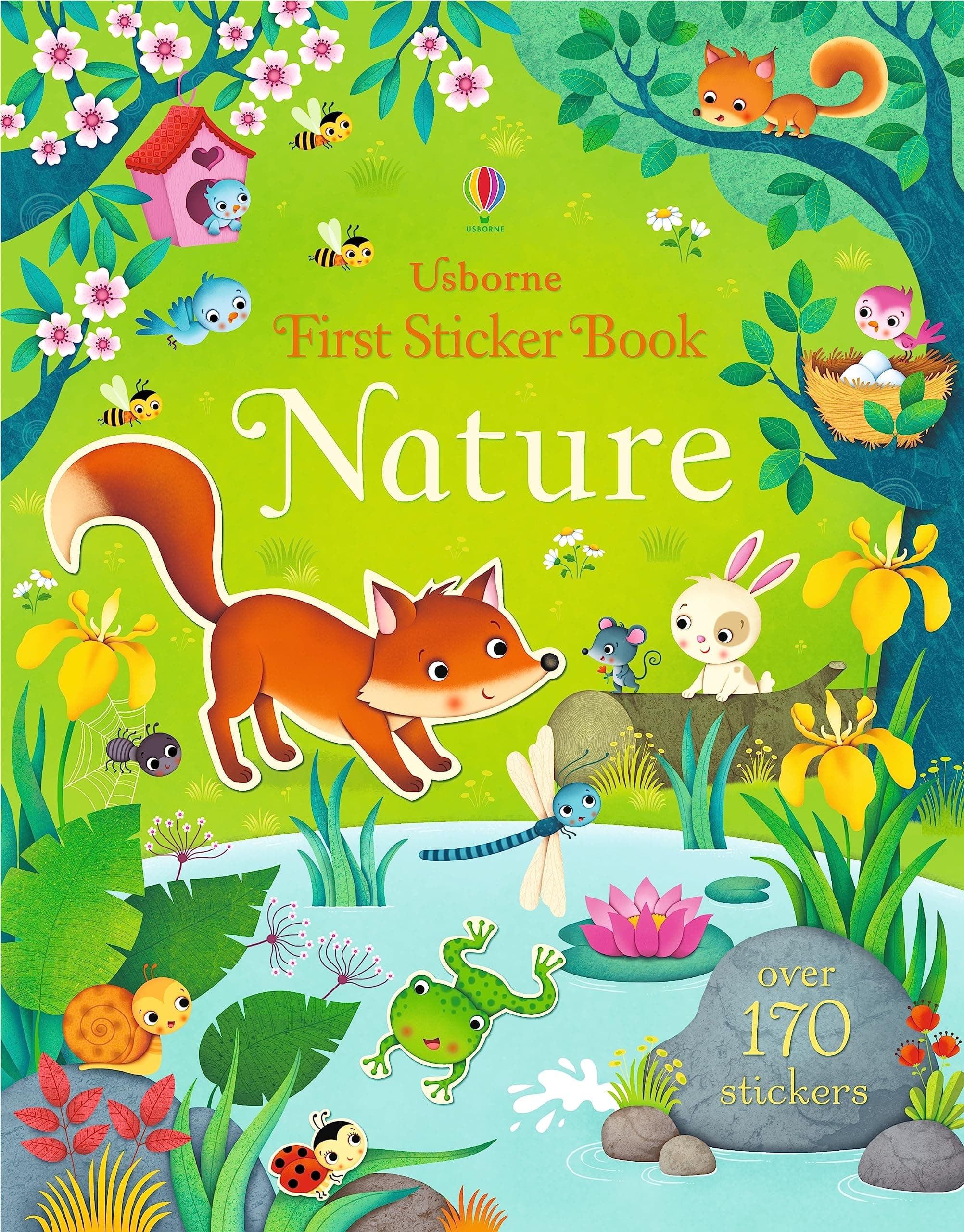 First Sticker Book Nature: An Engaging Activity Book About Animals, Plants, and Bugs for Kids (Ages 3-5)