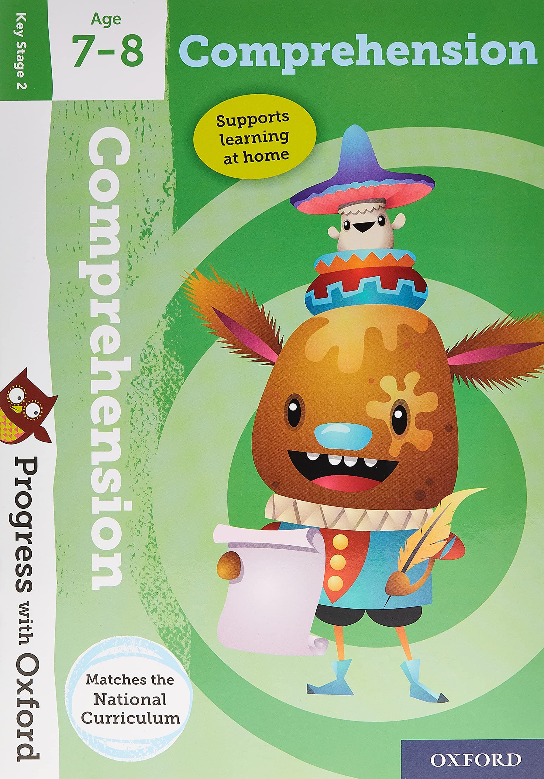 OXFORD UNIVERSITY PRESS Progress with Comprehension: Age 7-8 Paperback – Big Book, 5 March 2020