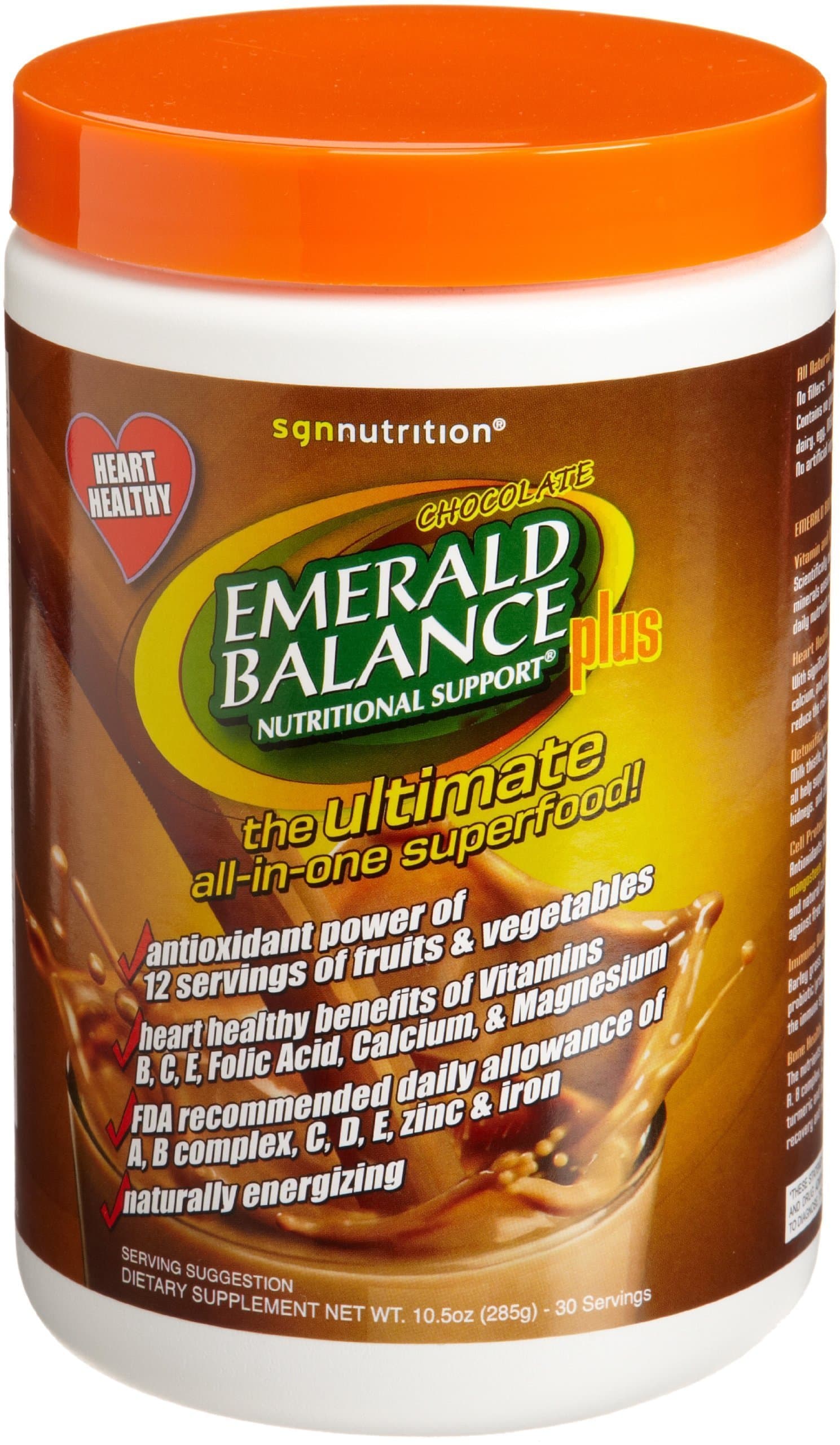 Emerald Balance Plus Nutritional Support, 9.7-Ounce Canister