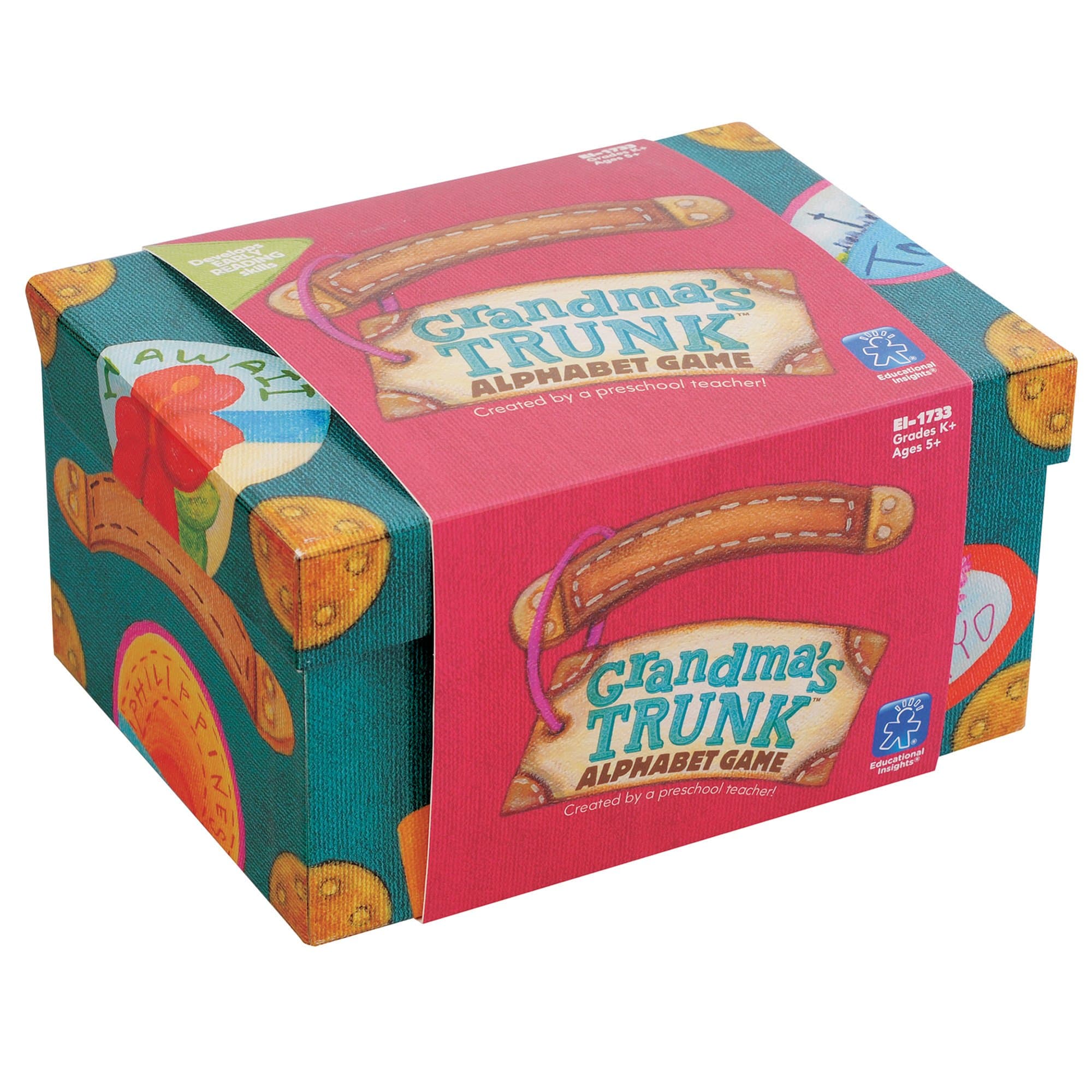 Educational Insights Grandma's Trunk Alphabet Game