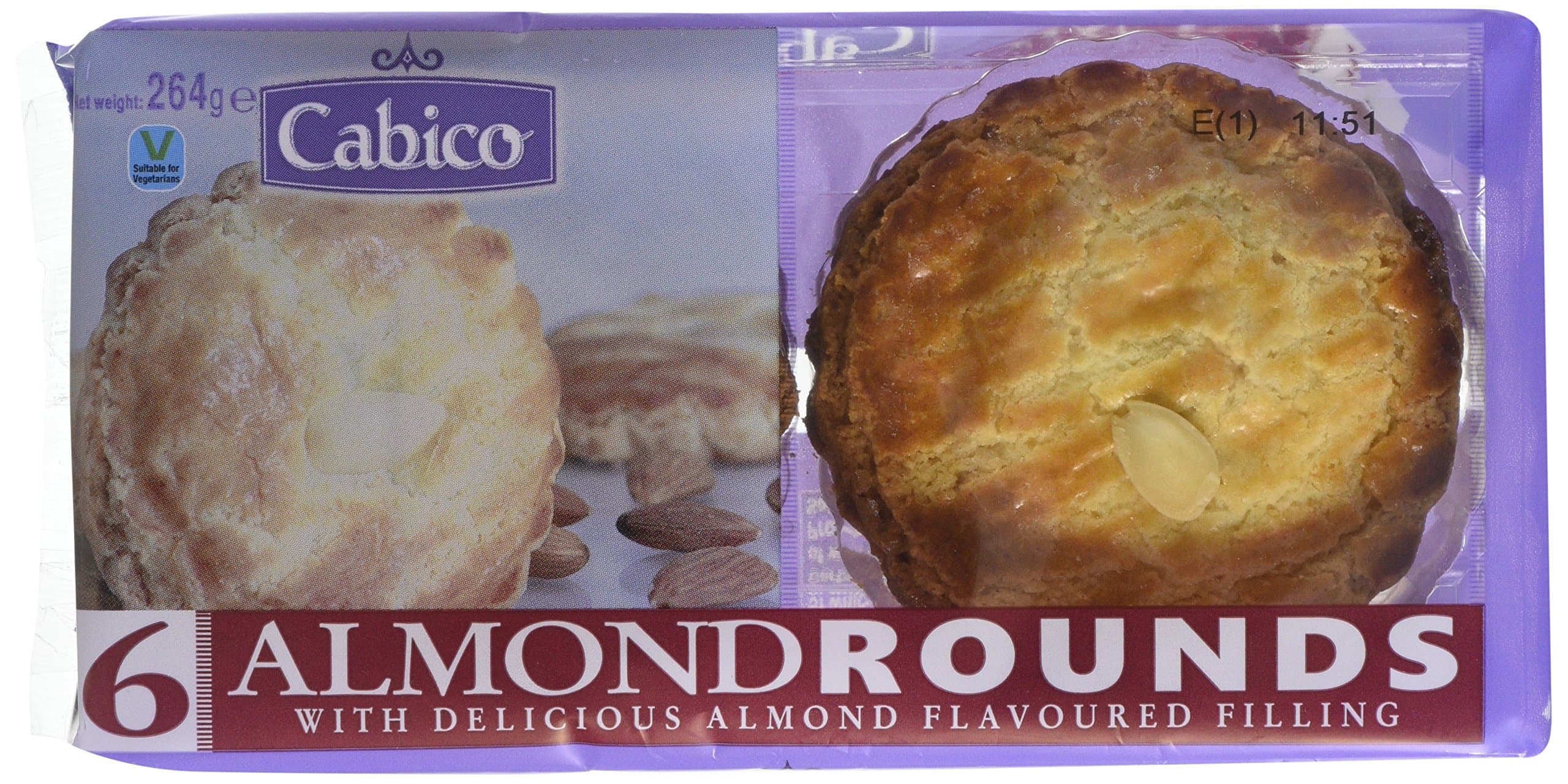 CabicoAlmond Rounds (Pack of 12)