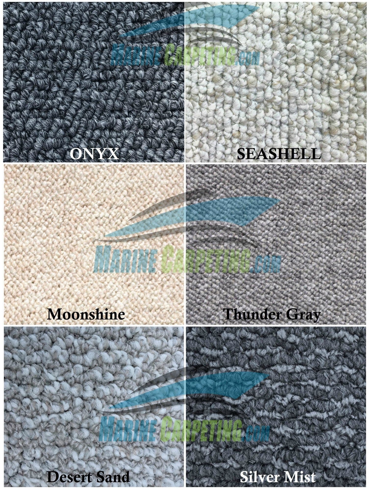 1999-2002 Sea Ray 310 Sundancer 3-Piece Berber Replacement Carpet Set