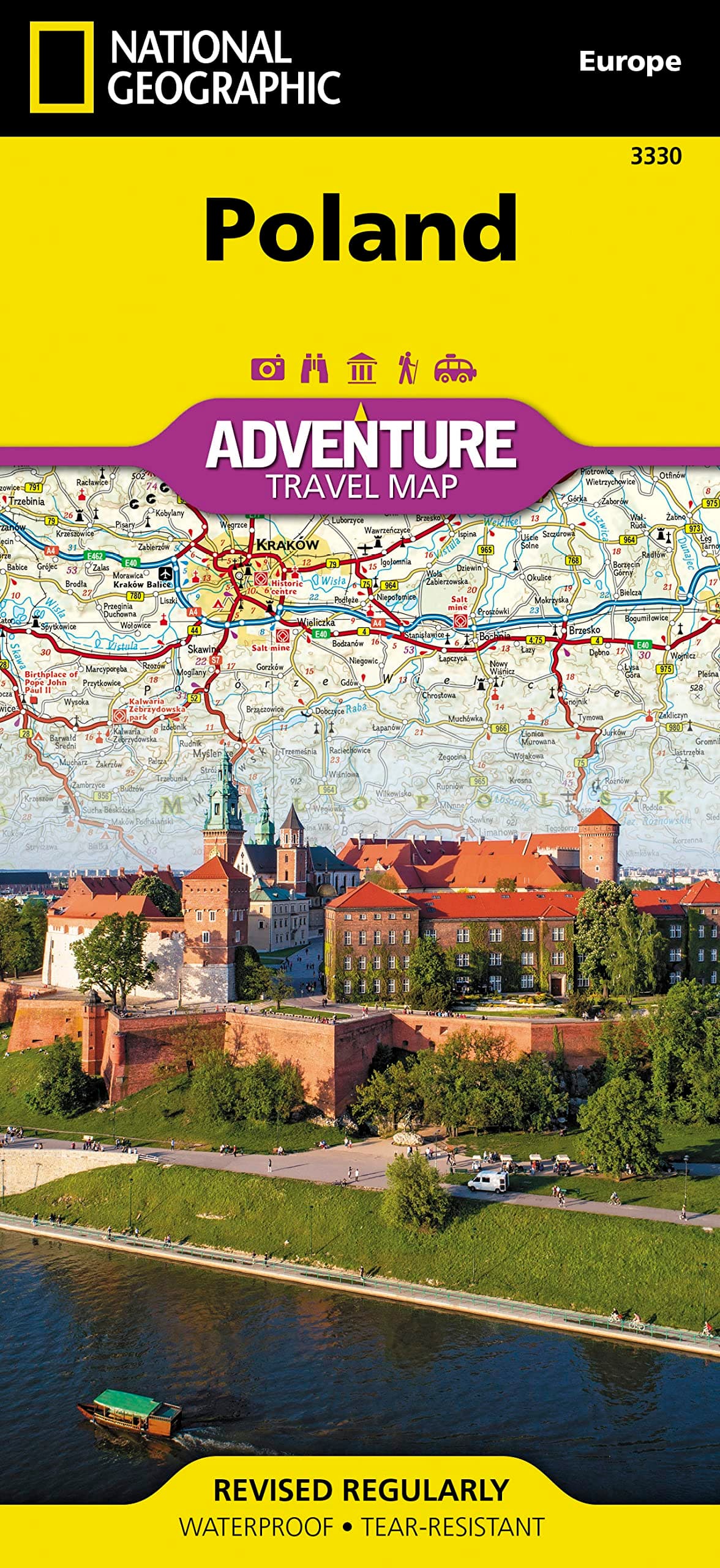 Poland Map (National Geographic Adventure Map, 3330)