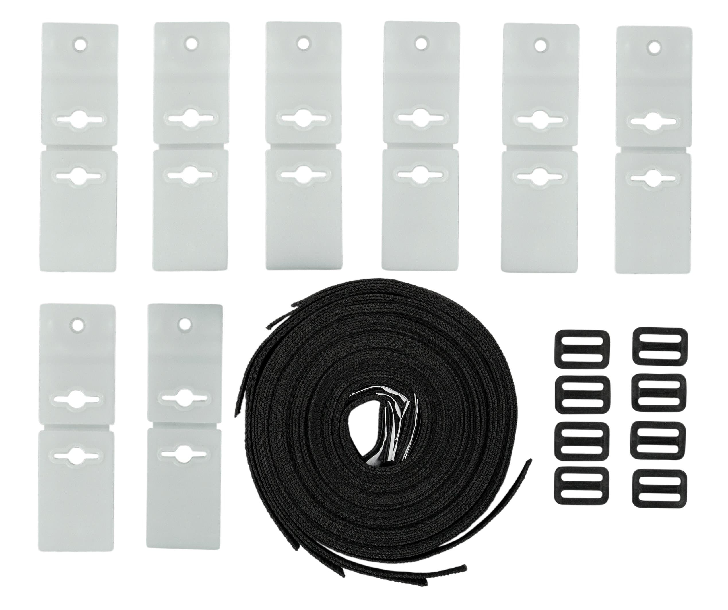 Sun2Solar Solar Reel Attachment Strap Kit for In-ground or Above Ground Swimming Pool Solar Blanket Cover Reels | Universal Attachment Kit