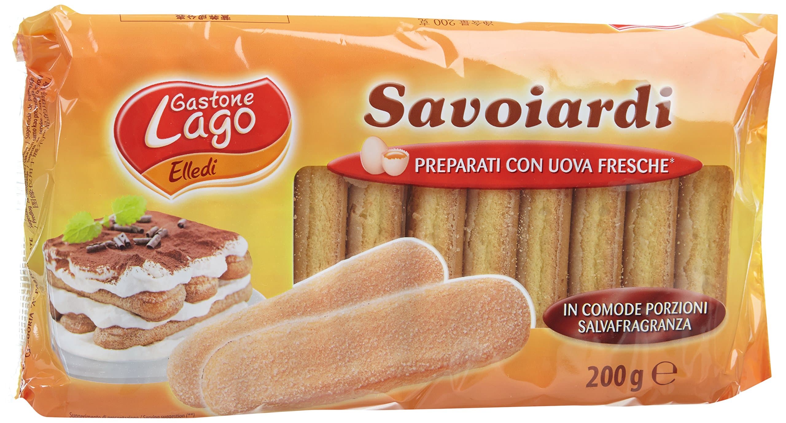 Lago Savoiardi Lady Fingers Biscuits - 200 gms