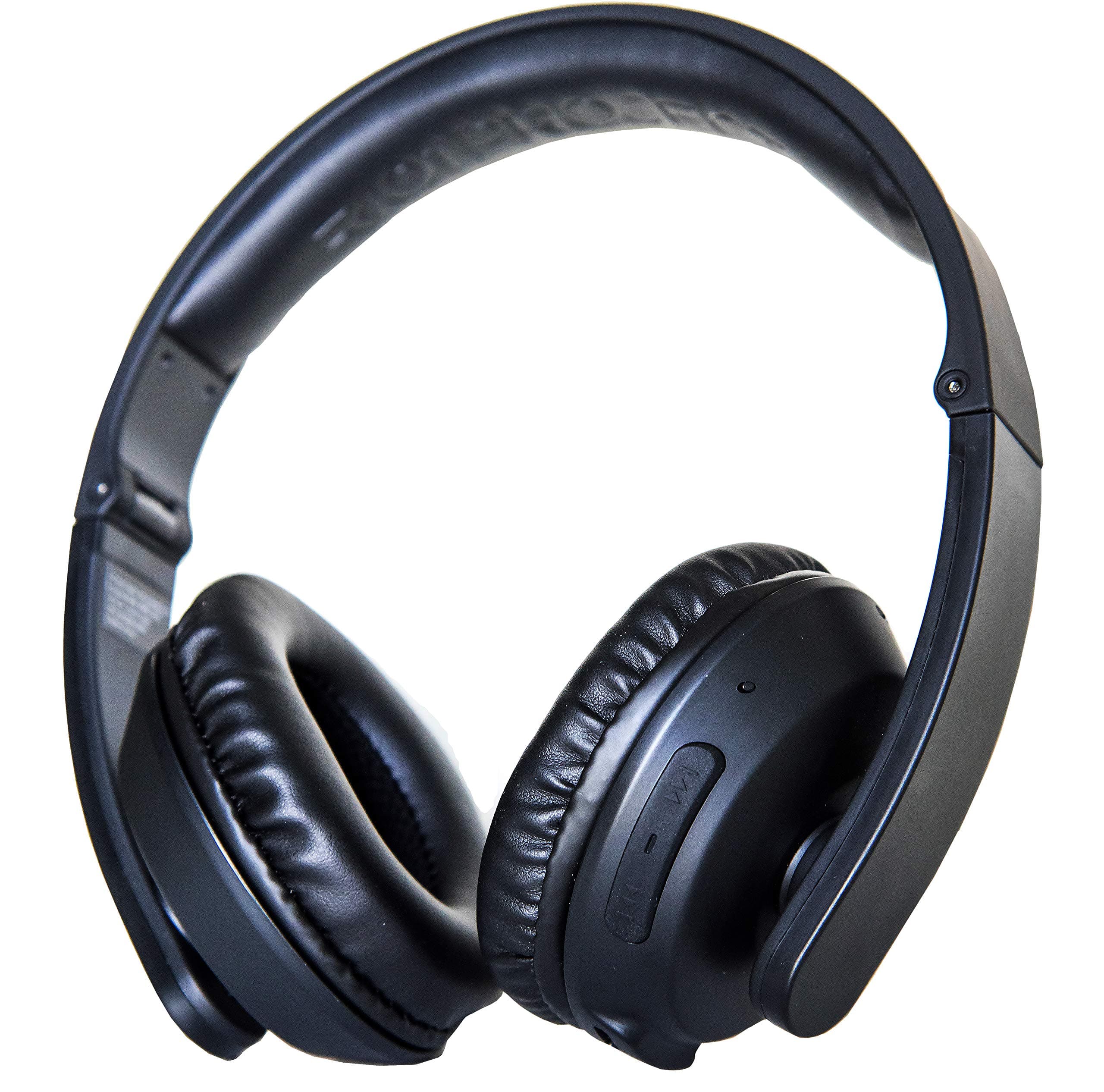 RIOT Project Bluetooth Wireless Over-Ear Headphones with Built-in-Mic, Deep Bass, Crisp Treble, Foldable, Lightweight, Workouts/Travel/Cellphone