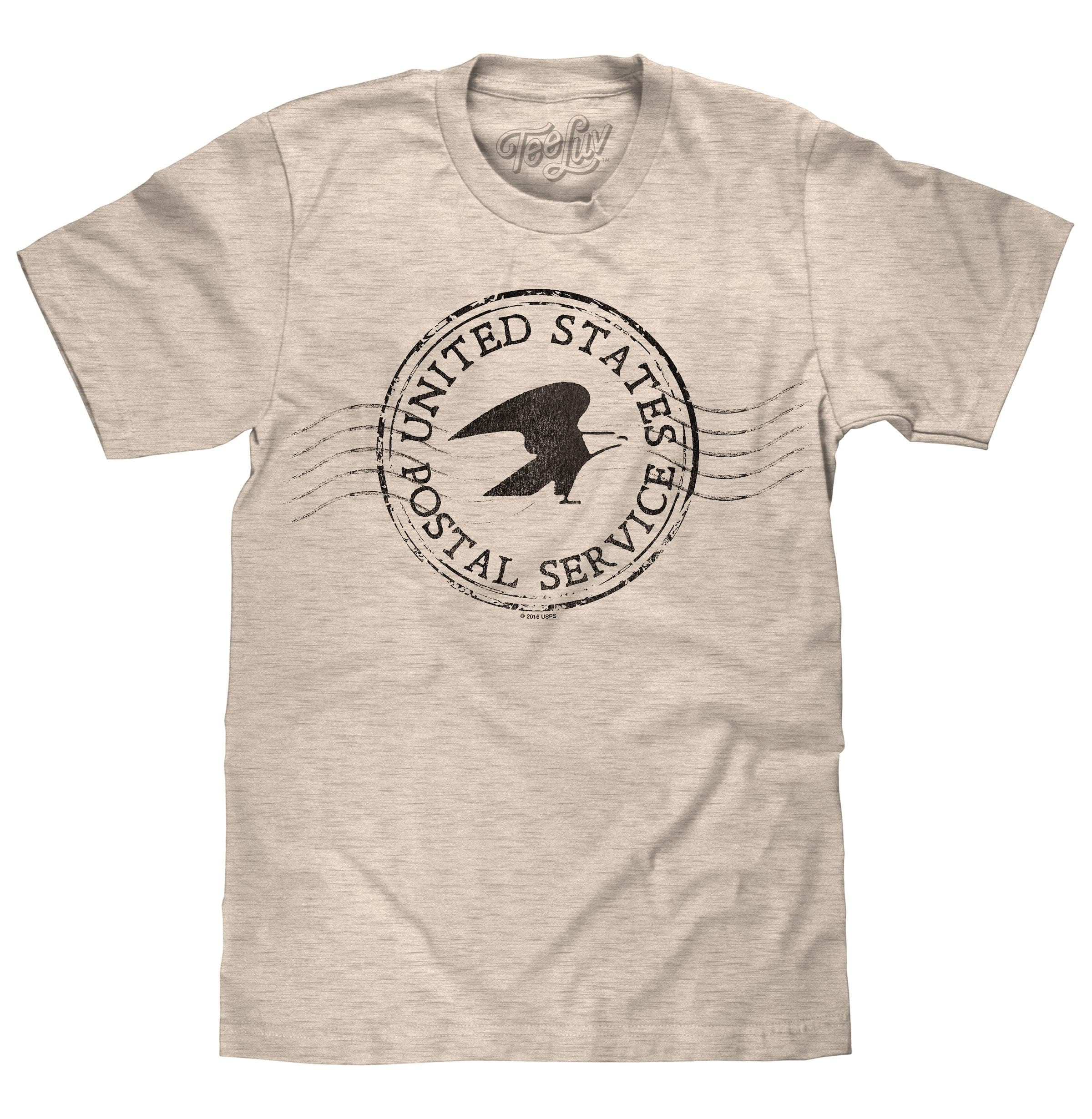 USPS Eagle Postmark Shirt - Premium Tri-Blend United States Postal Service Mail Shirt