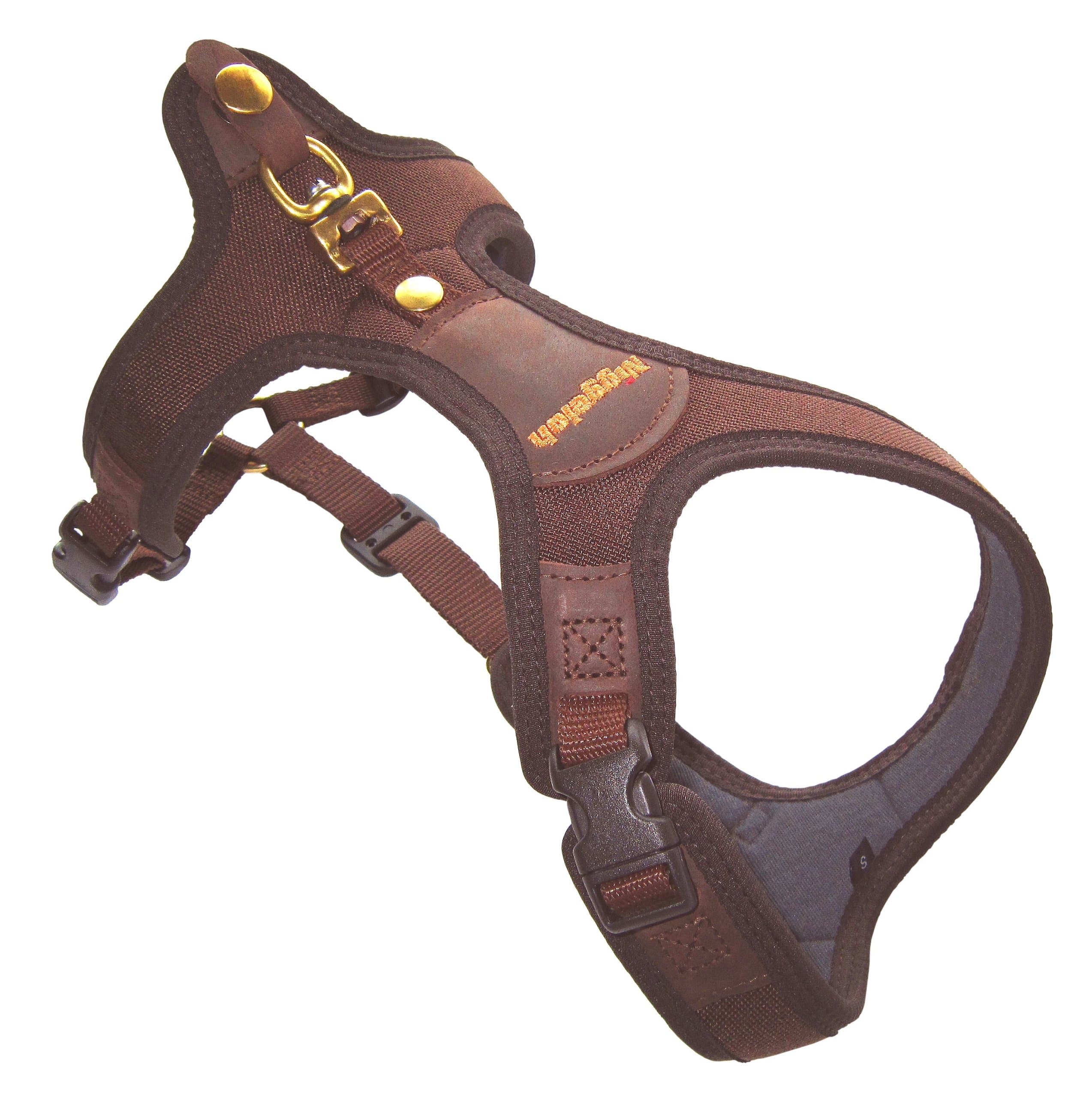 Niggeloh Follow Light Dog Harness, Brown, Small