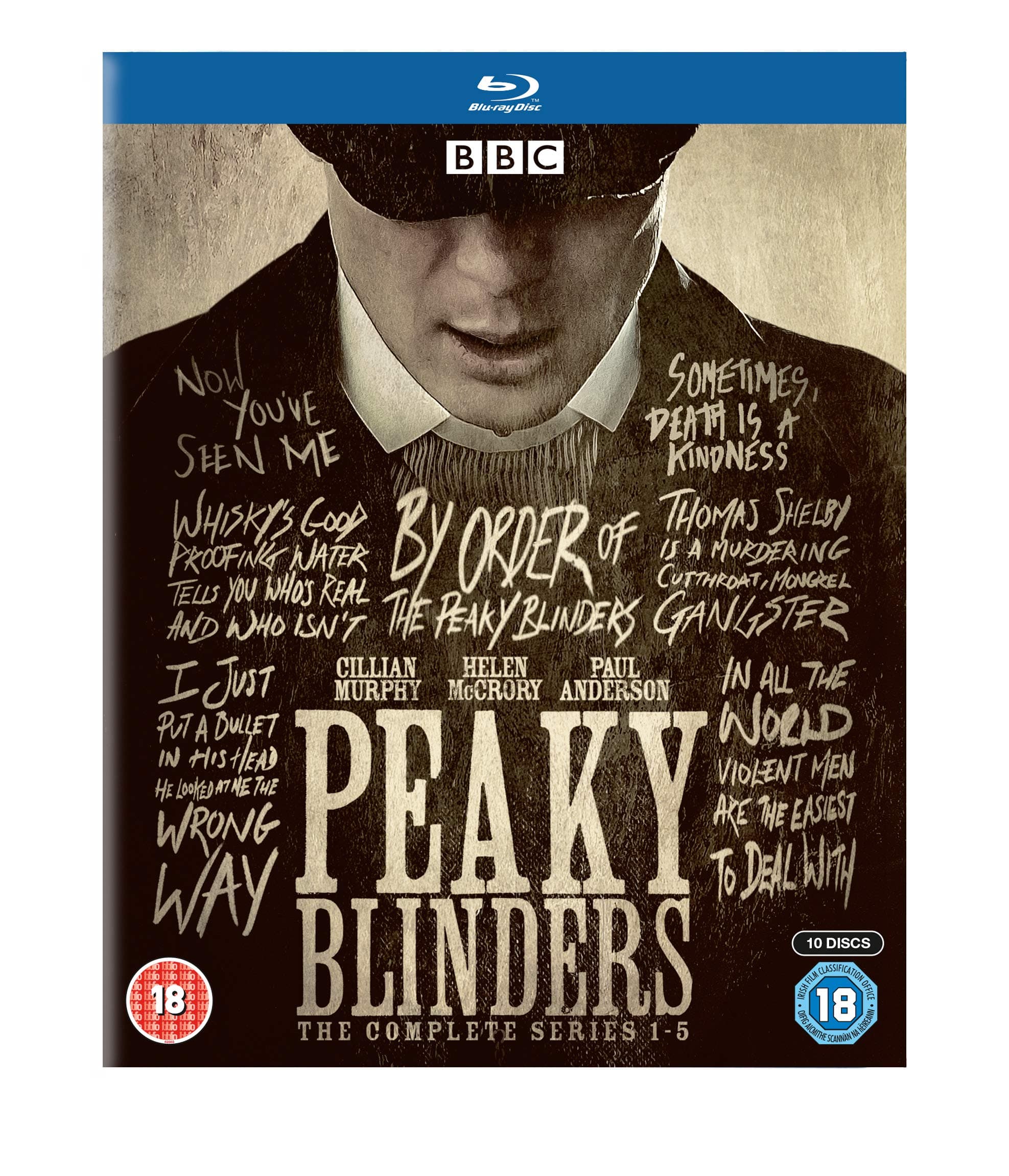 Peaky Blinders (The Complete Series 1-5) - 10-Disc Box Set
