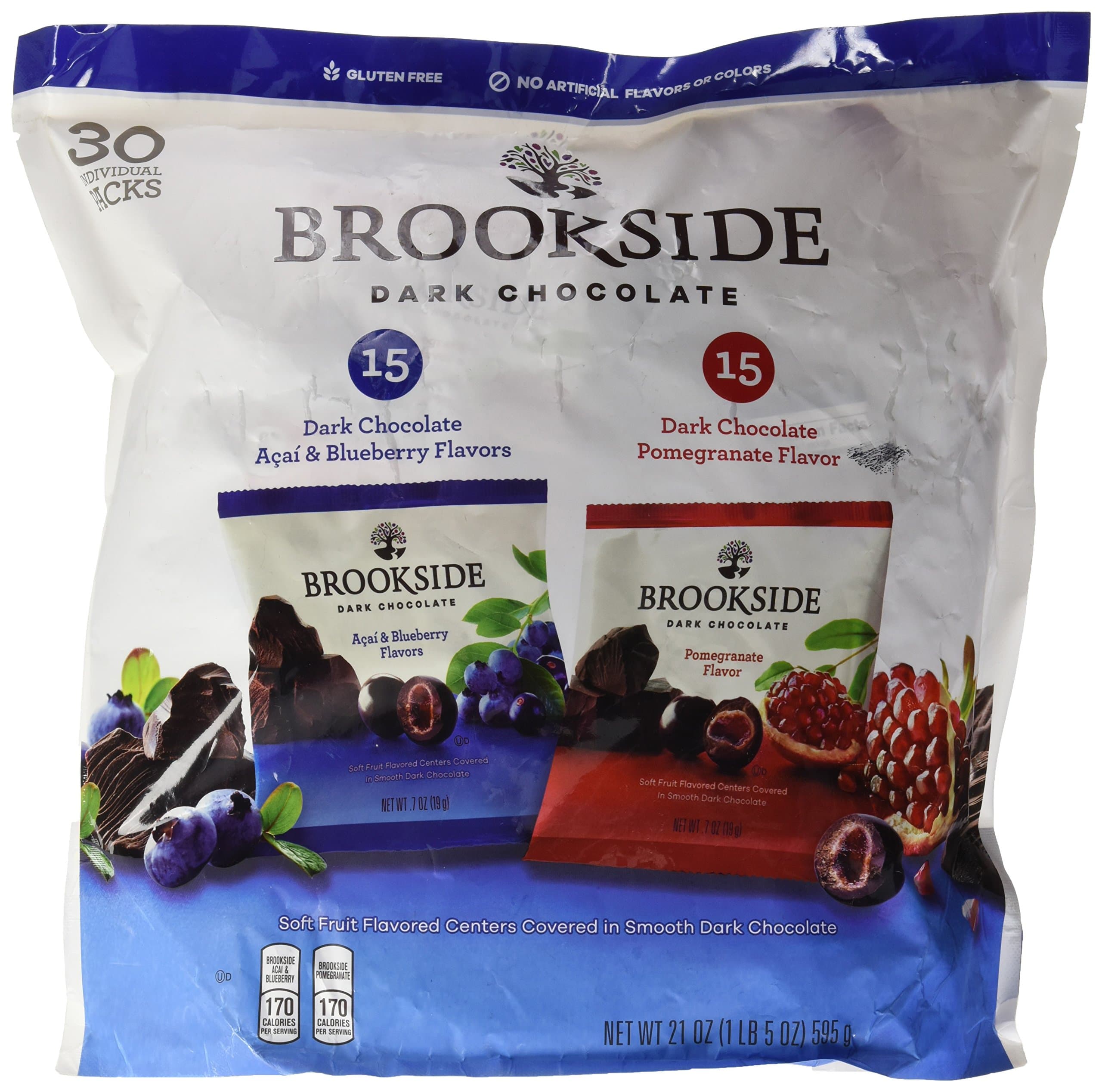 Brookside Dark Chocolate Variety Pack, 21 Ounces