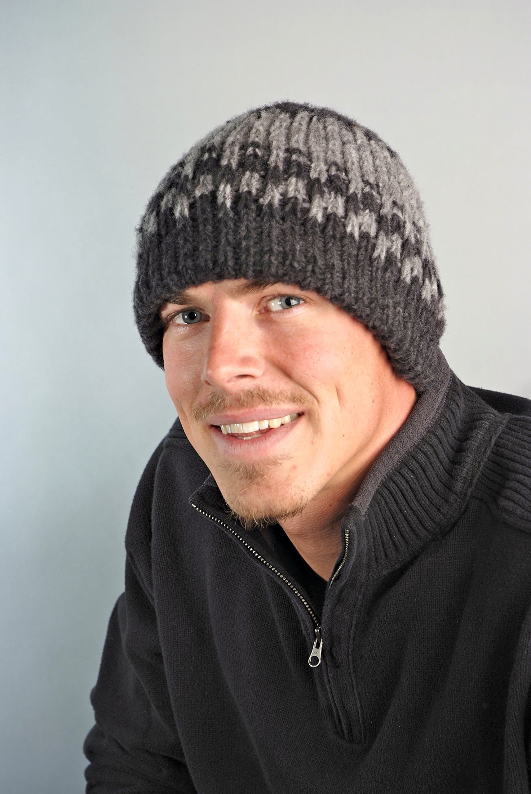 Icebox KnittingDohm Yeti Winter Wool Hat Beanie Skull Cap For Men and Women