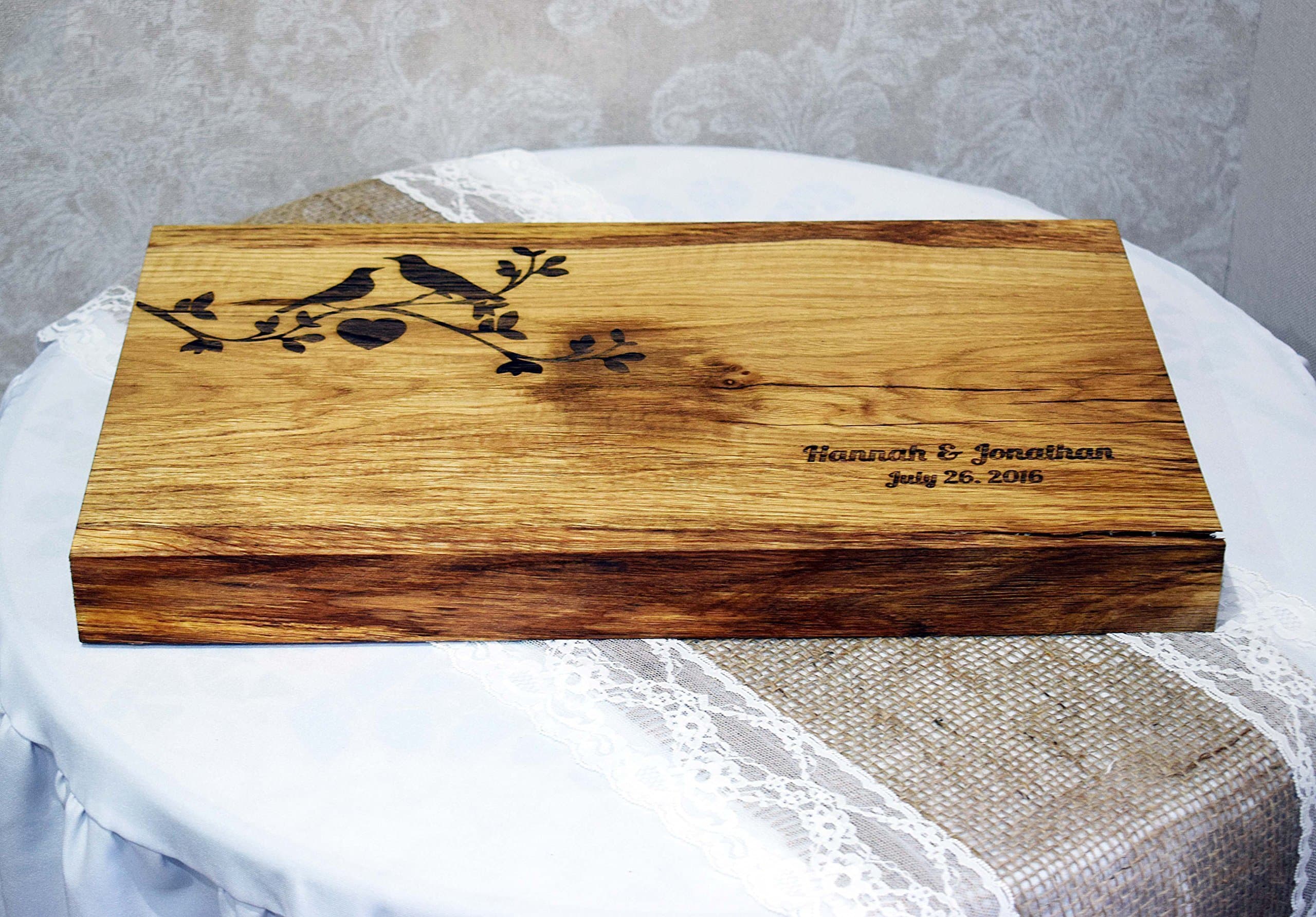 Board kitchen chopping Wooden cutting board, Oak cutting board, Personalized cutting board, Engraved cutting board,
