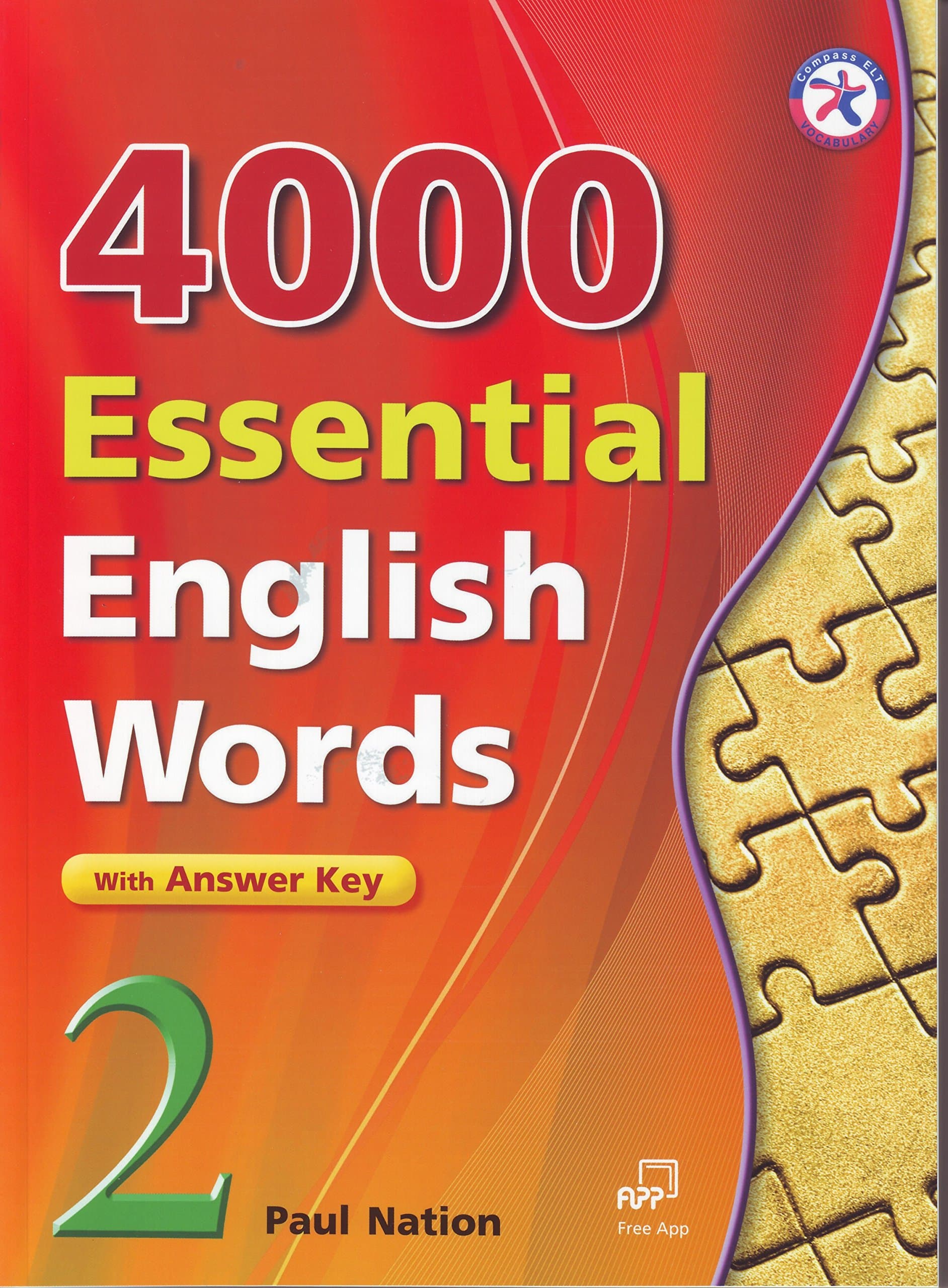 4000 Essential English Words, Book 2 with Answer Key