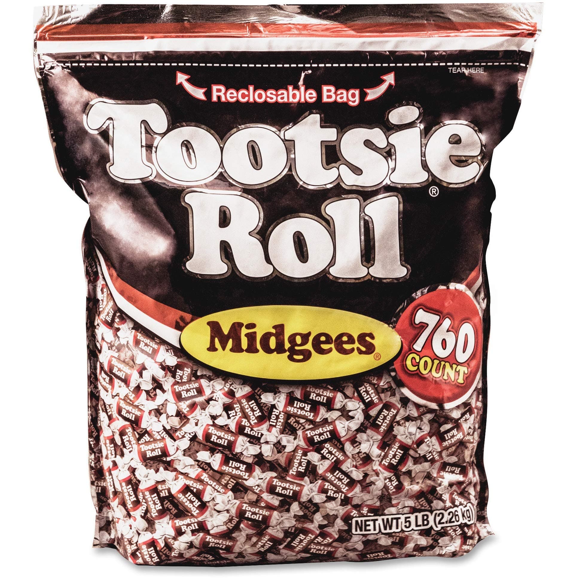 Tootsie Roll Midgees - 5lb bag