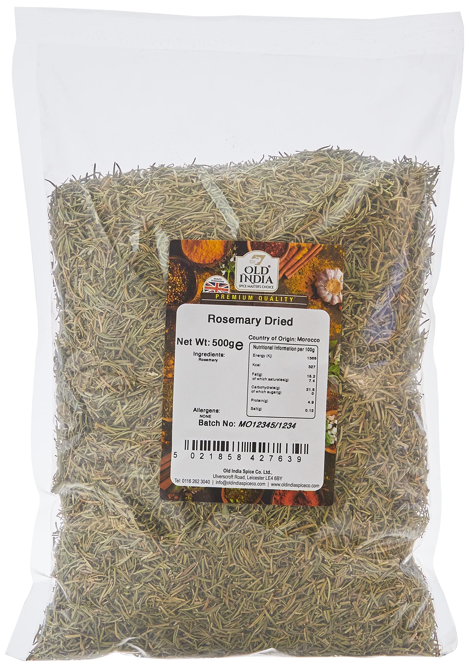 Old India Rosemary Dried 500g