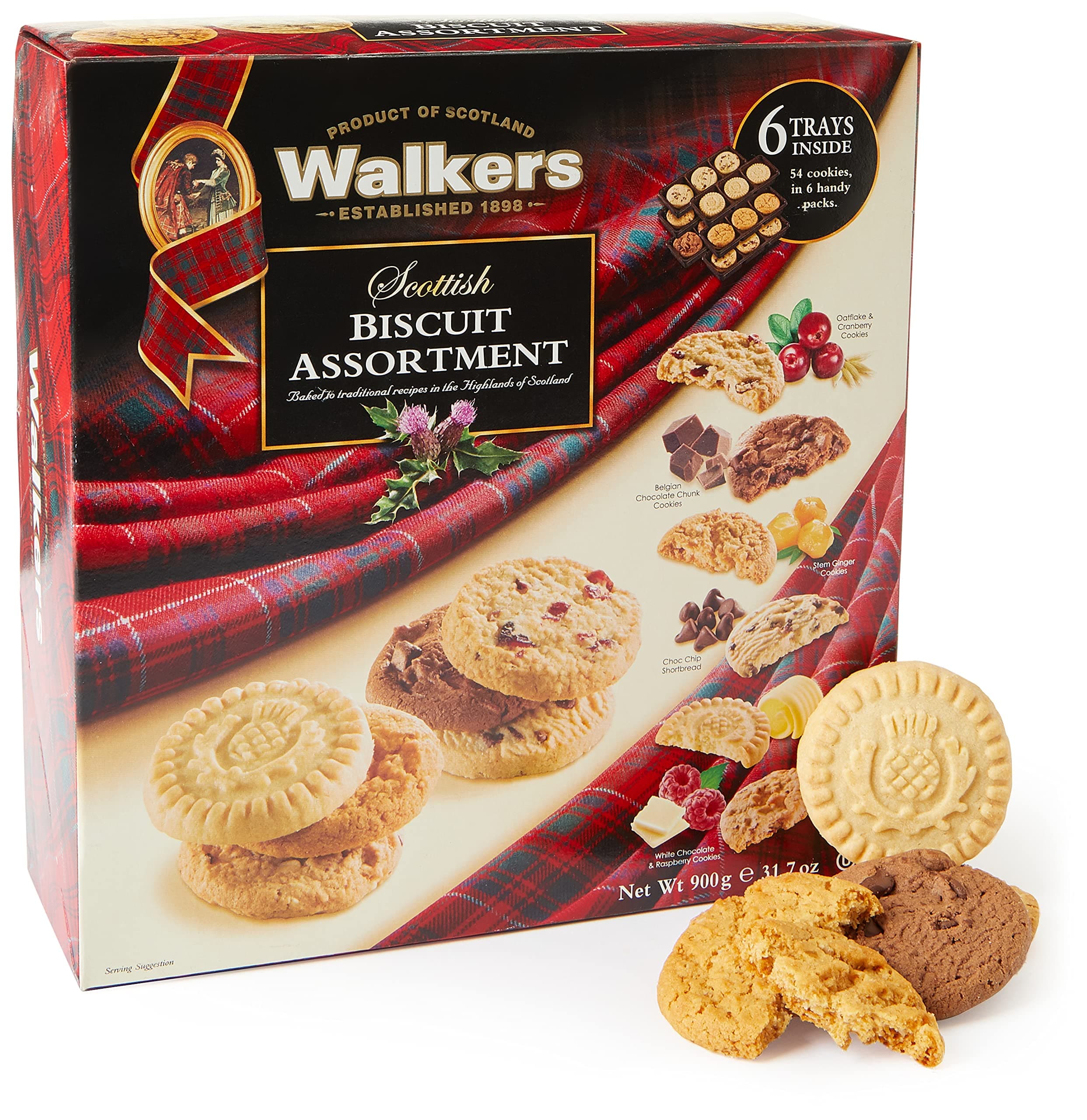 Walkers Scottish Biscuitt Assortment 900g