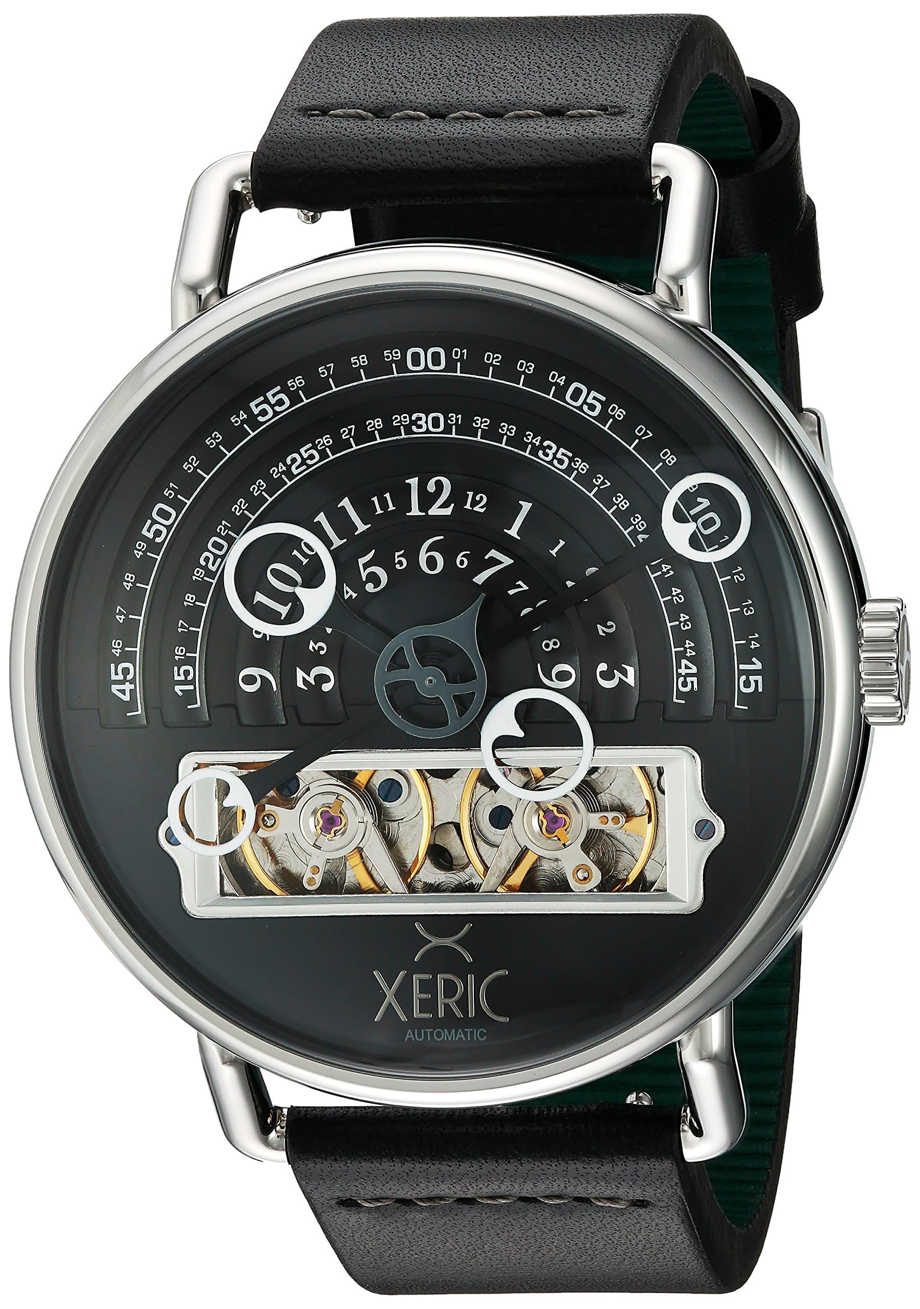 Xeric Men's Halo Graph Automatic Black Limited Edition Watch