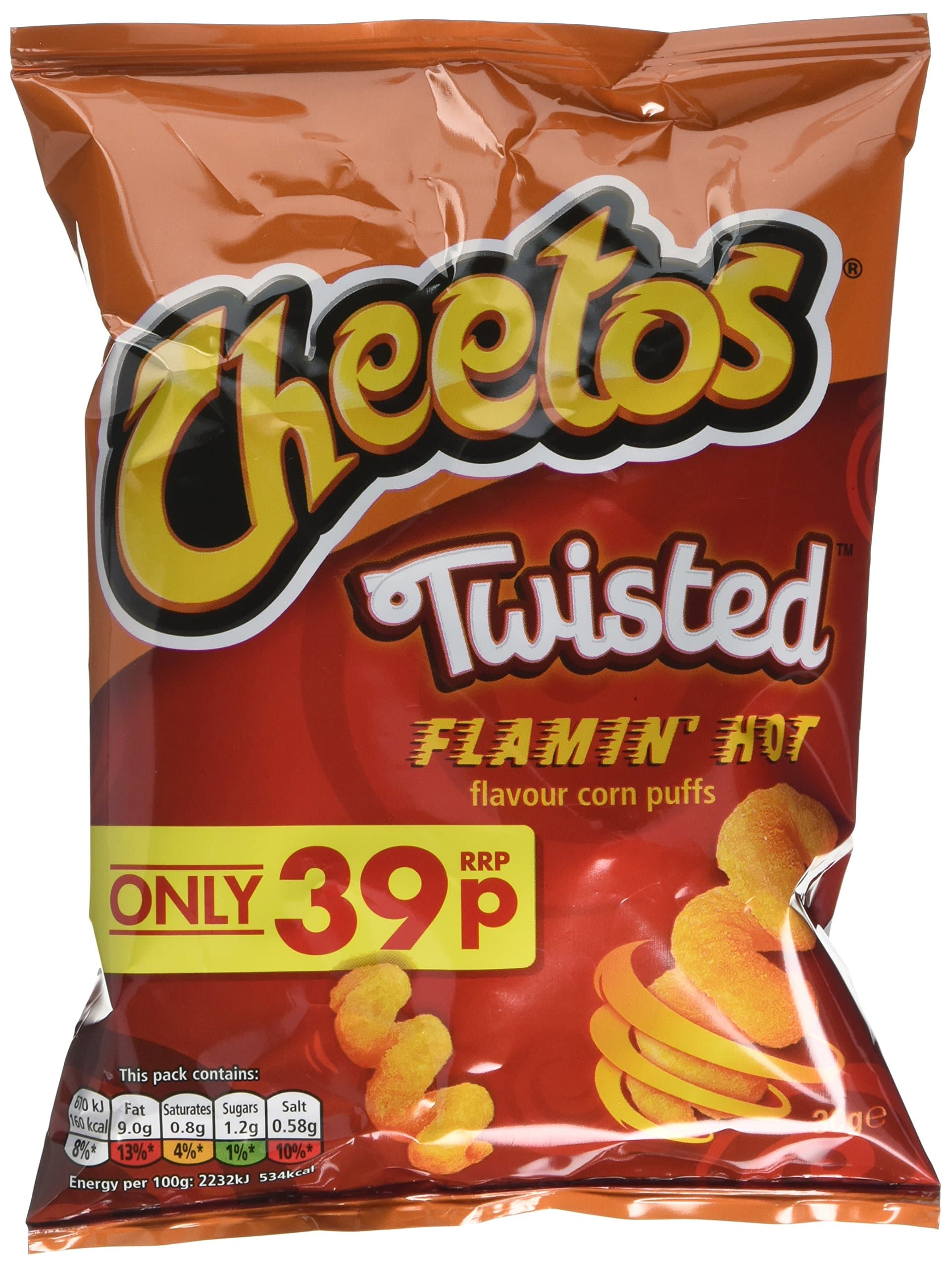 Cheetos Twisted Corn Snack 30 g (Pack of 30)