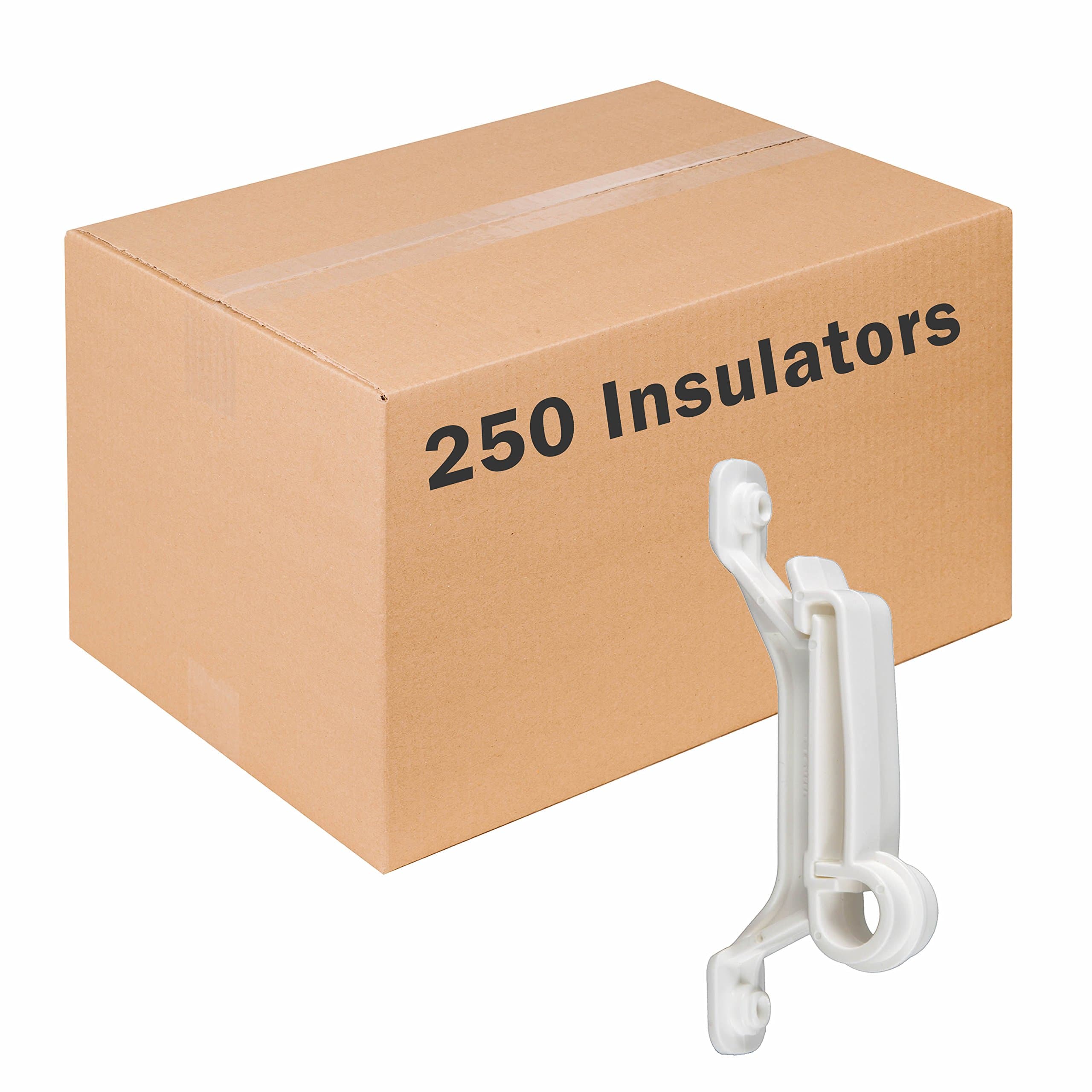 Zareba Systems Red Snap'r WPT25WPS Insulator with Screw, 250 Pack